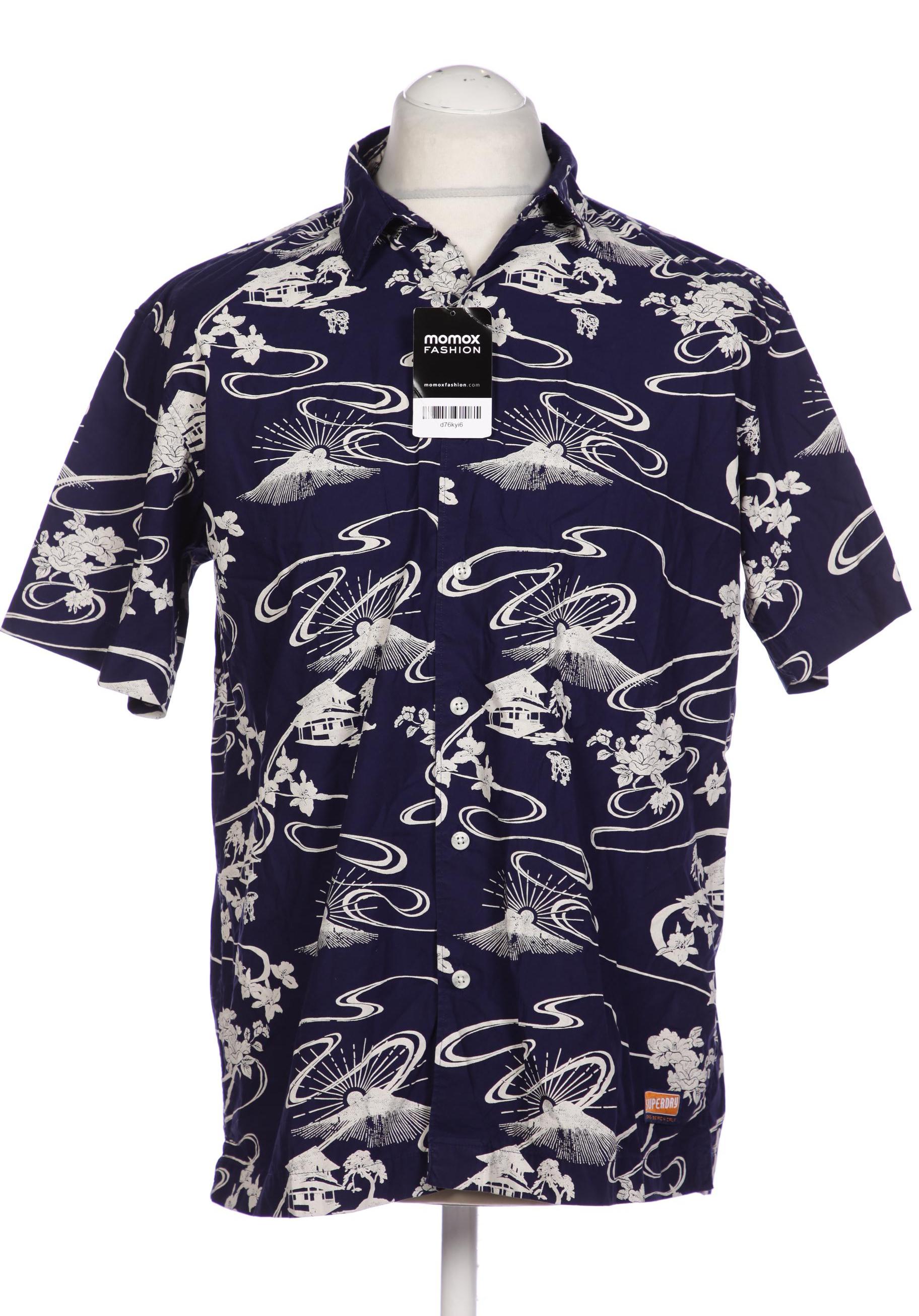 

Superdry Herren Hemd, marineblau, Gr. 52