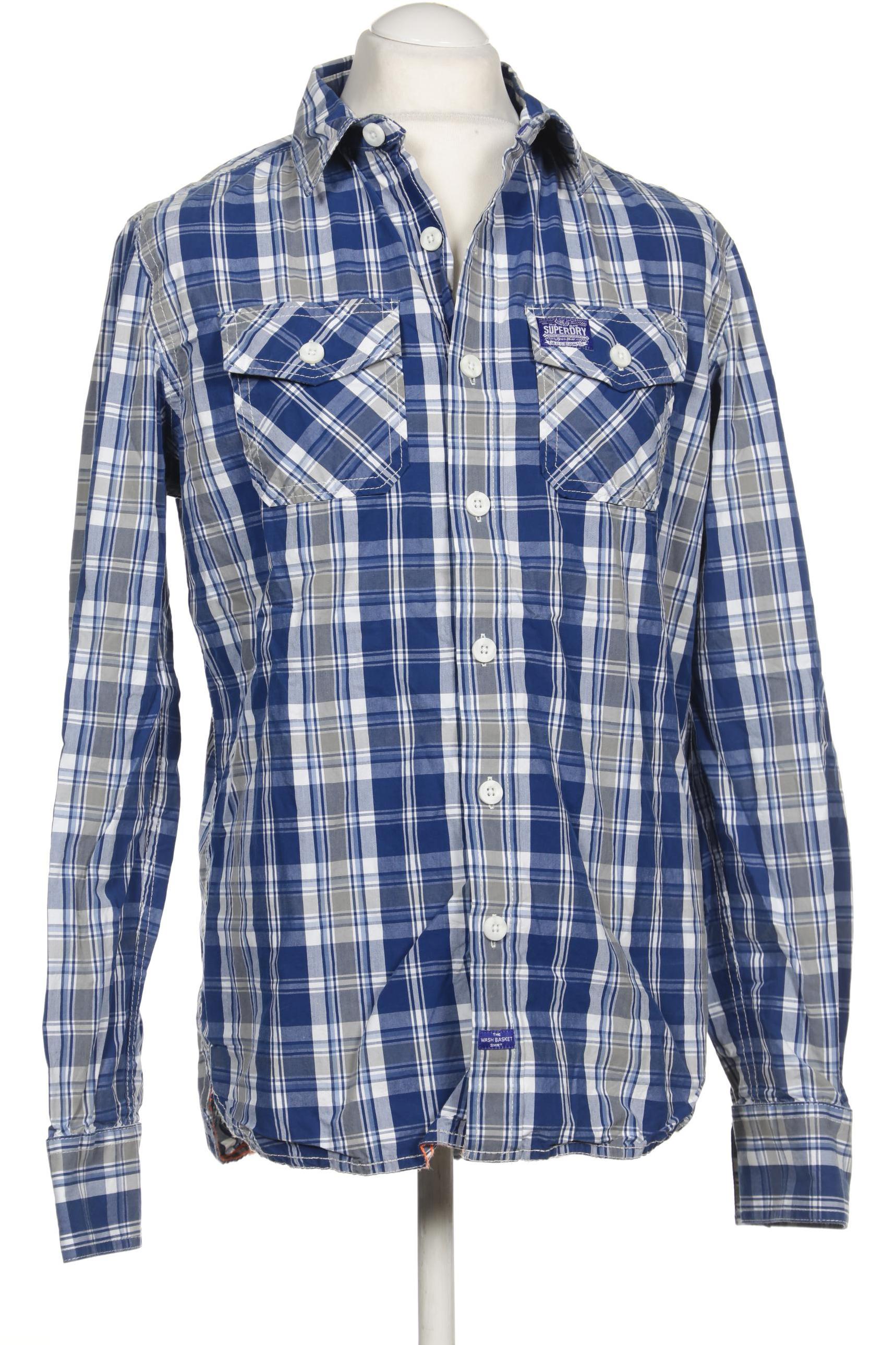 

Superdry Herren Hemd, blau