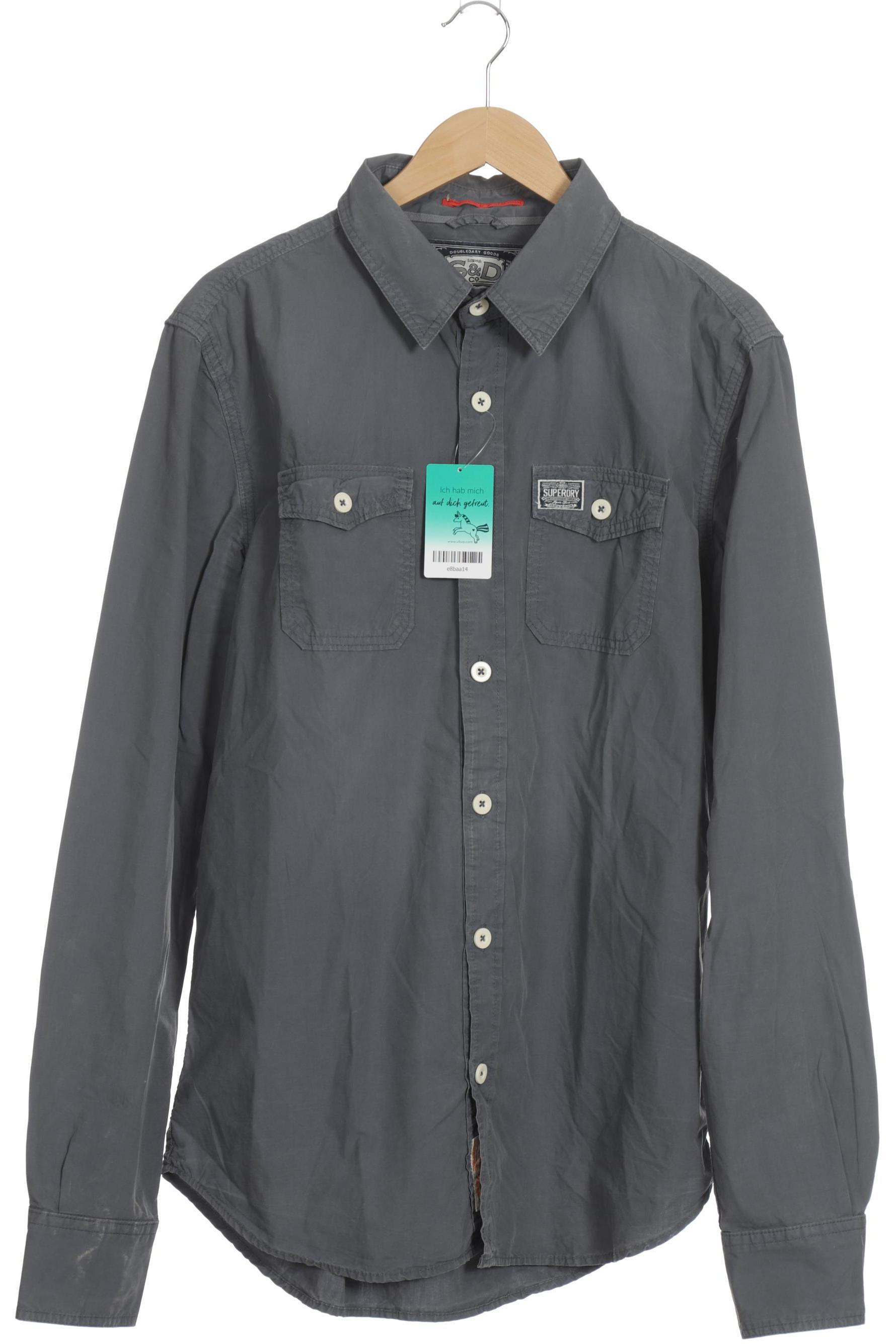 

Superdry Herren Hemd, grau, Gr.