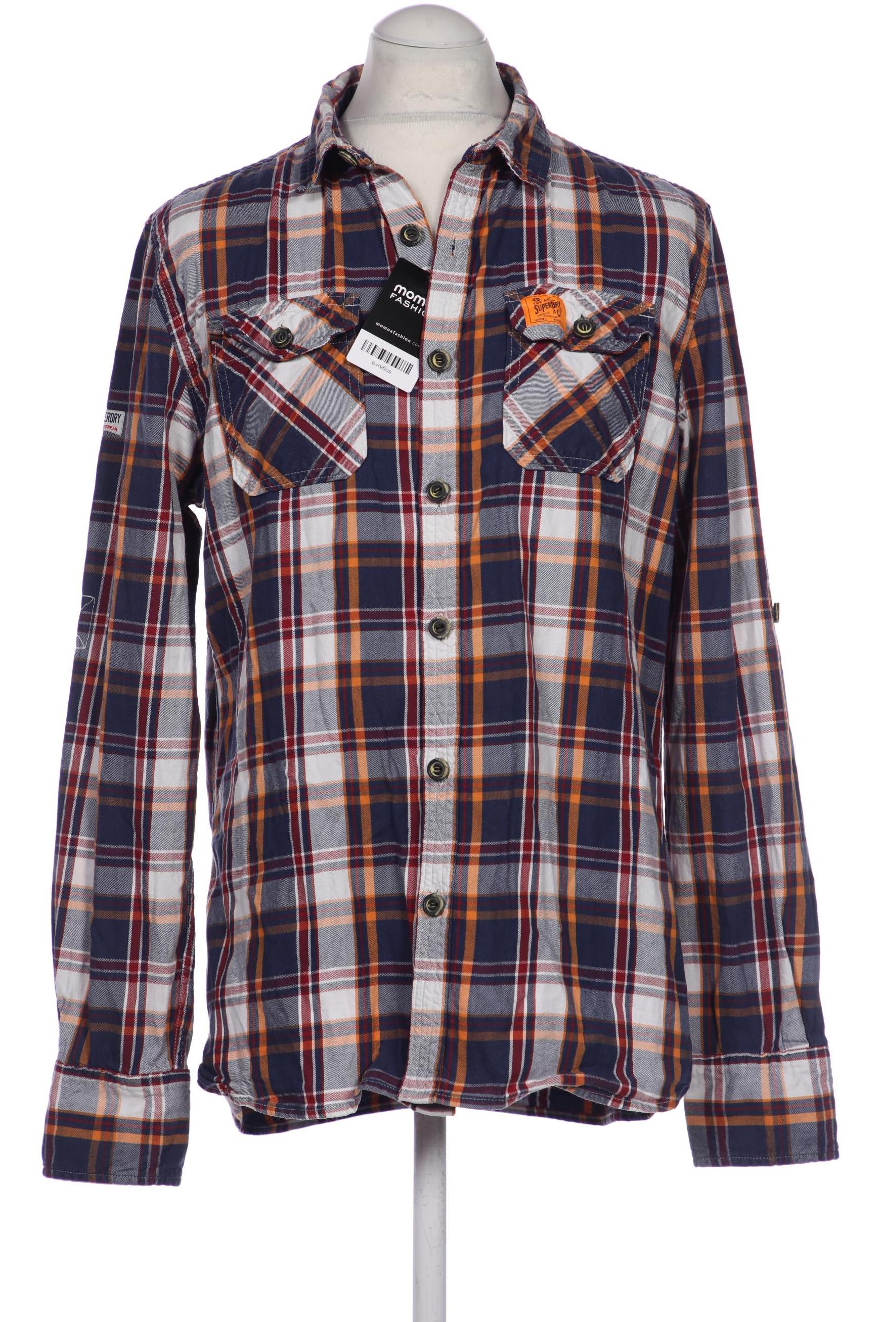 

Superdry Herren Hemd, blau