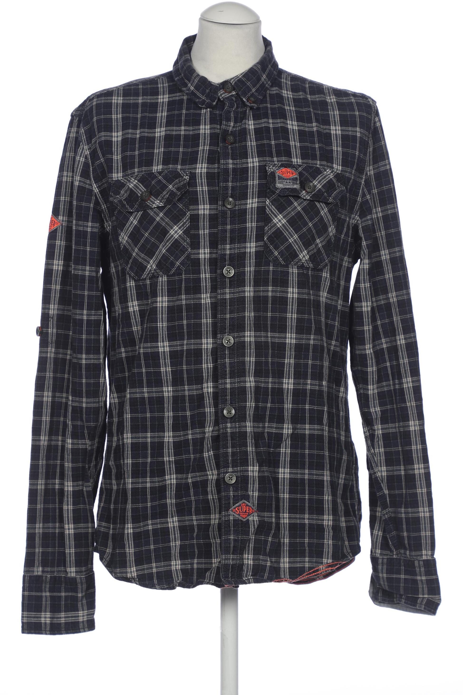 

Superdry Herren Hemd, marineblau, Gr. 54