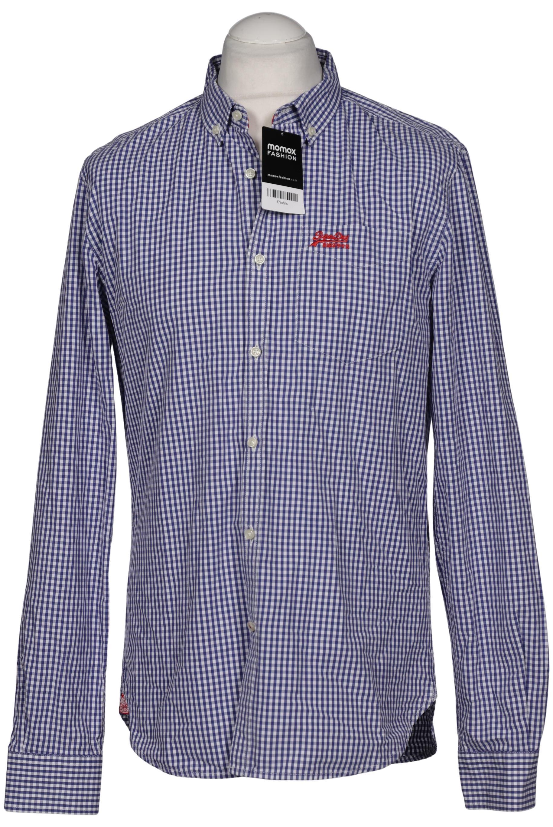 

Superdry Herren Hemd, blau, Gr. 52