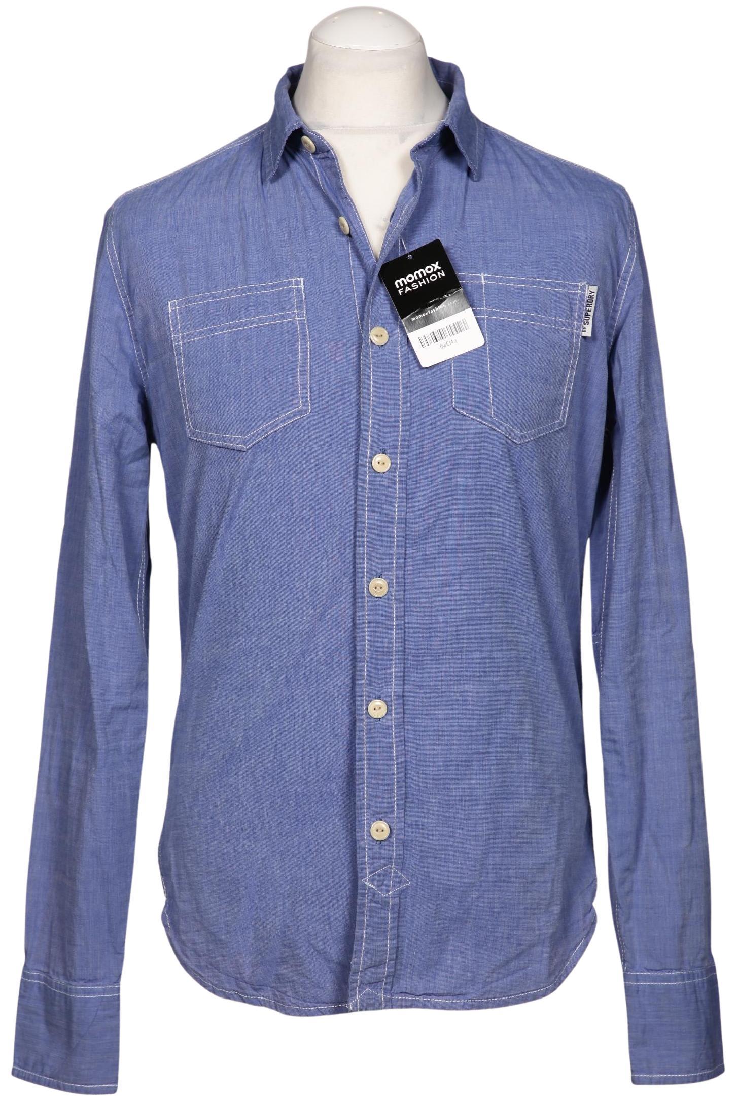 Thumbnail - Superdry Herren Hemd, marineblau, Gr. 48