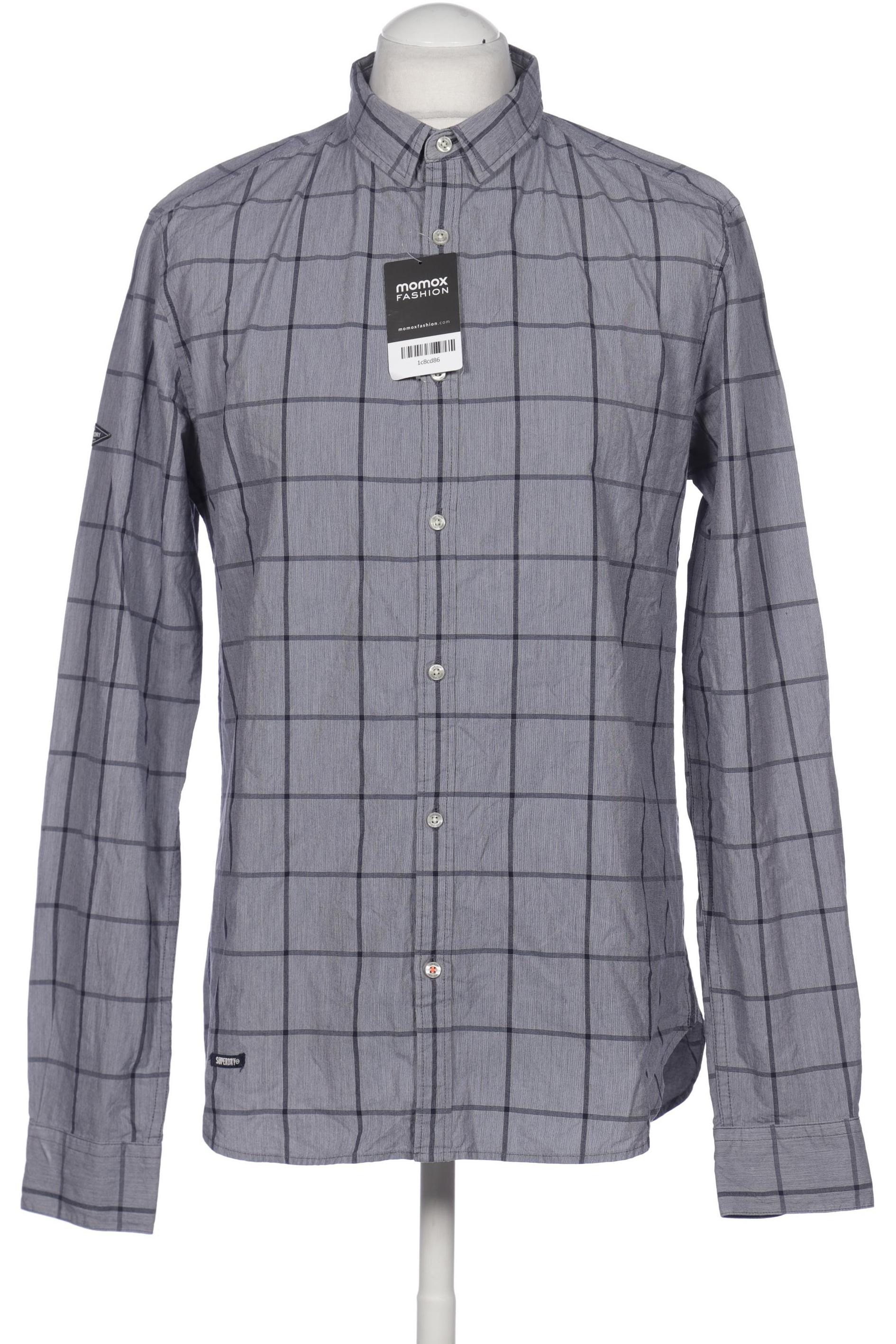 

Superdry Herren Hemd, grau, Gr. 52