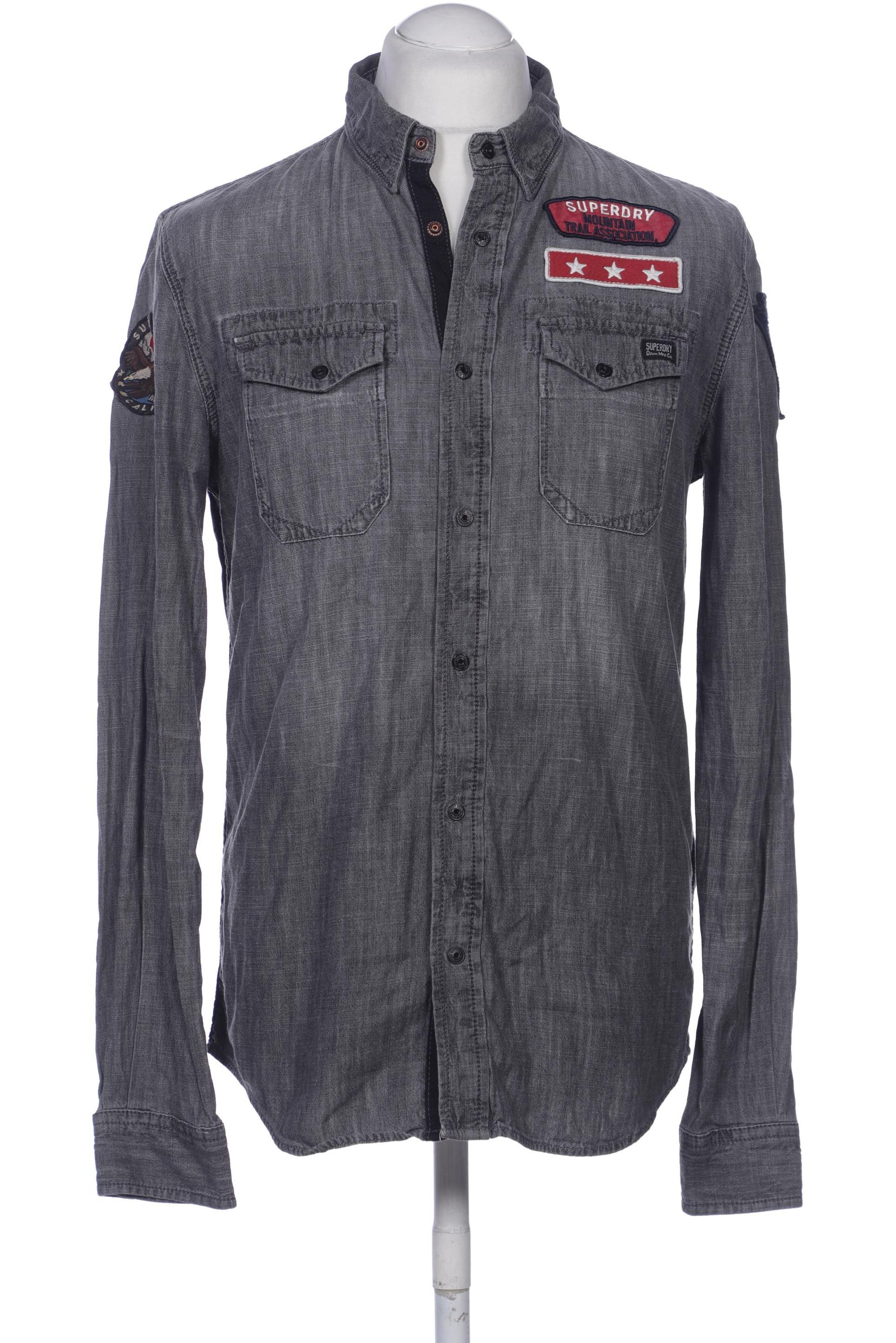 

Superdry Herren Hemd, grau, Gr. 48