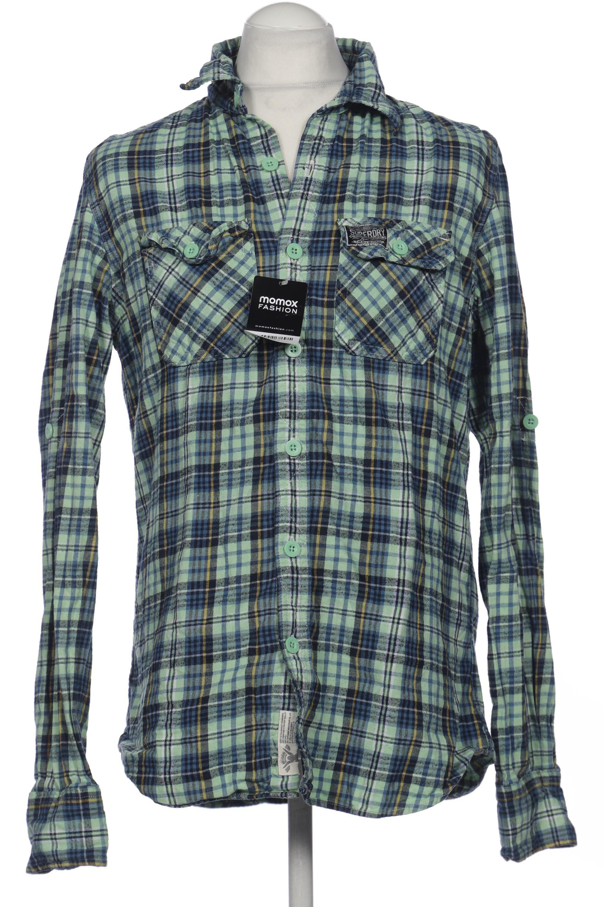 

Superdry Herren Hemd, hellgrün, Gr. 52