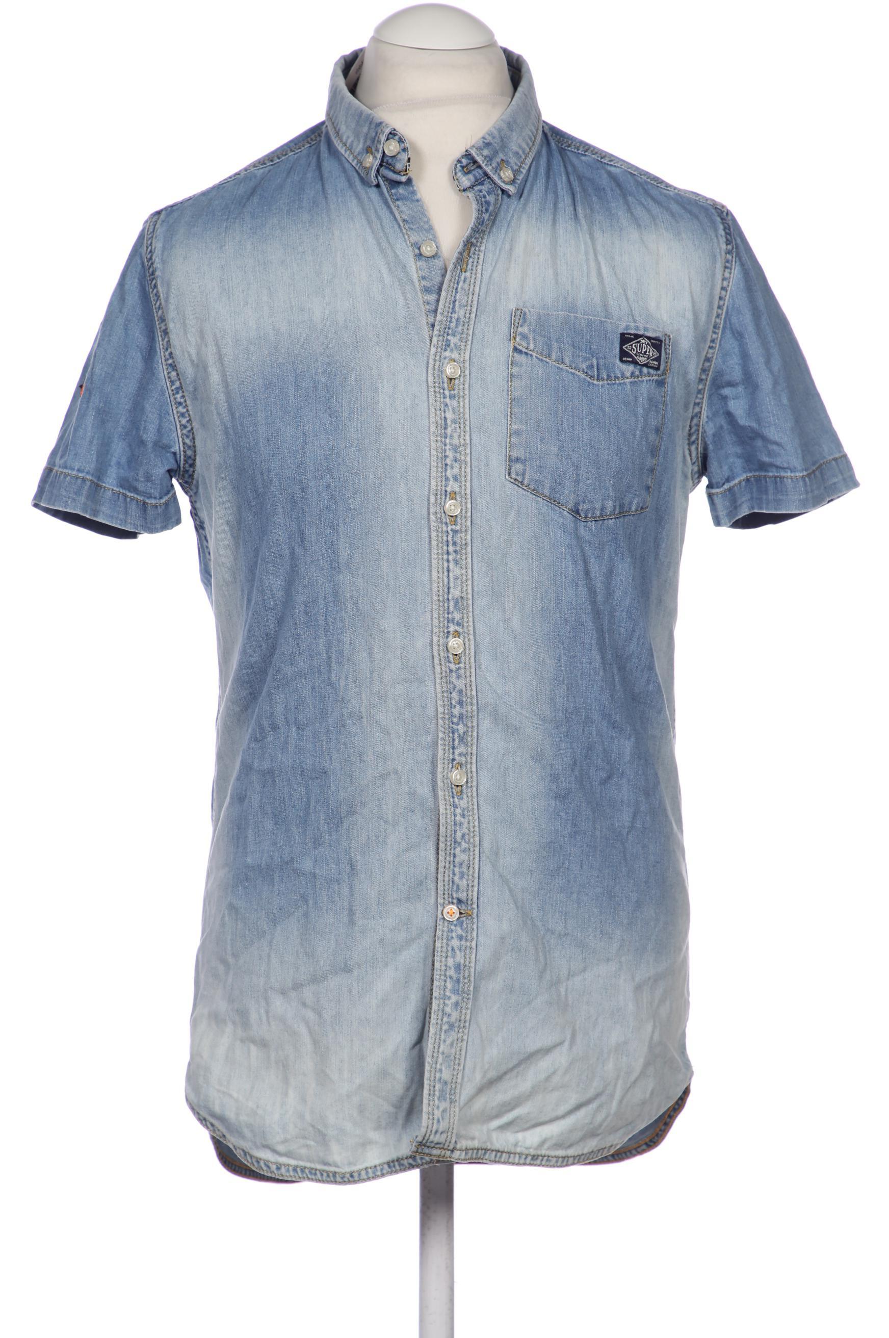 

Superdry Herren Hemd, blau