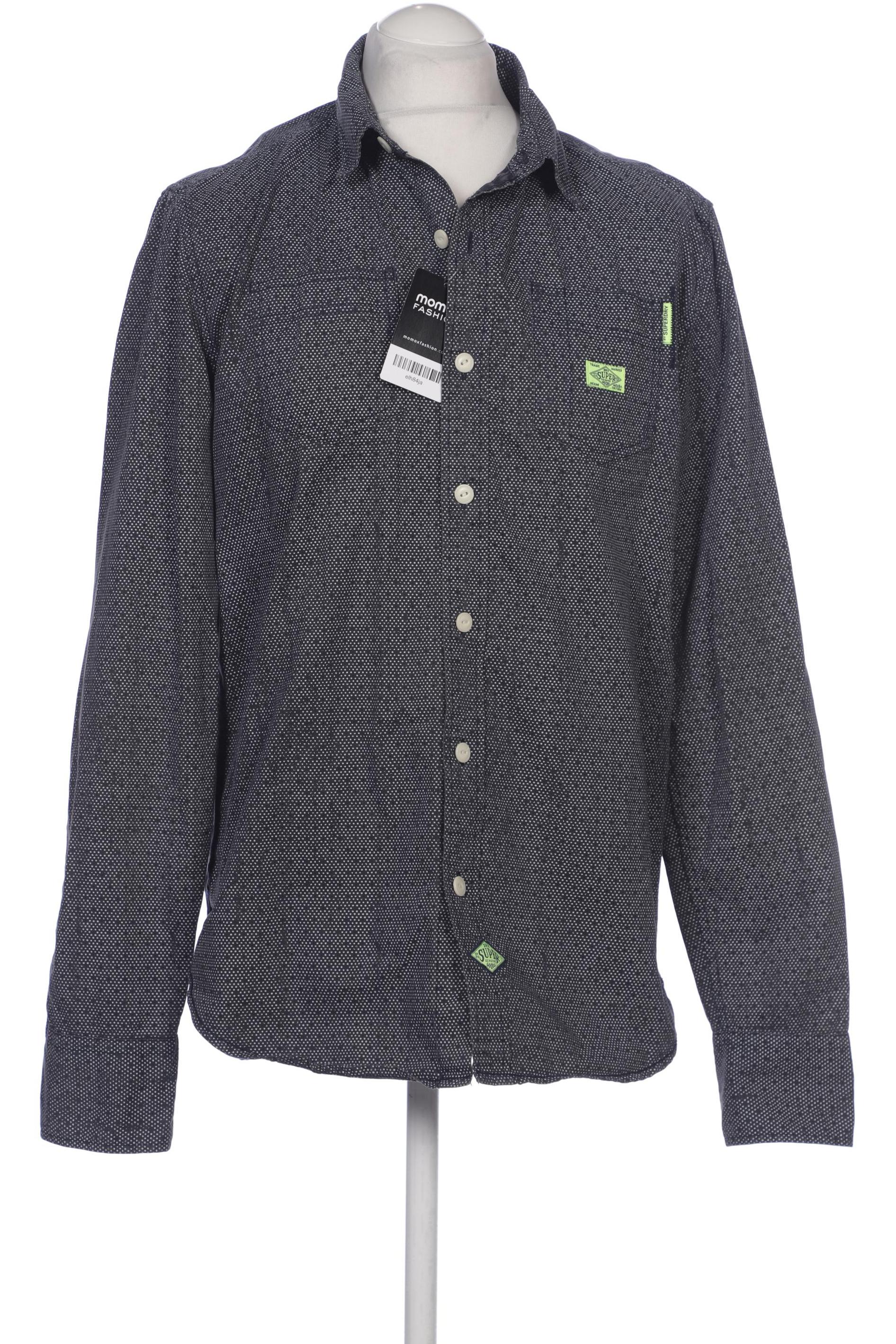 

Superdry Herren Hemd, marineblau, Gr. 54