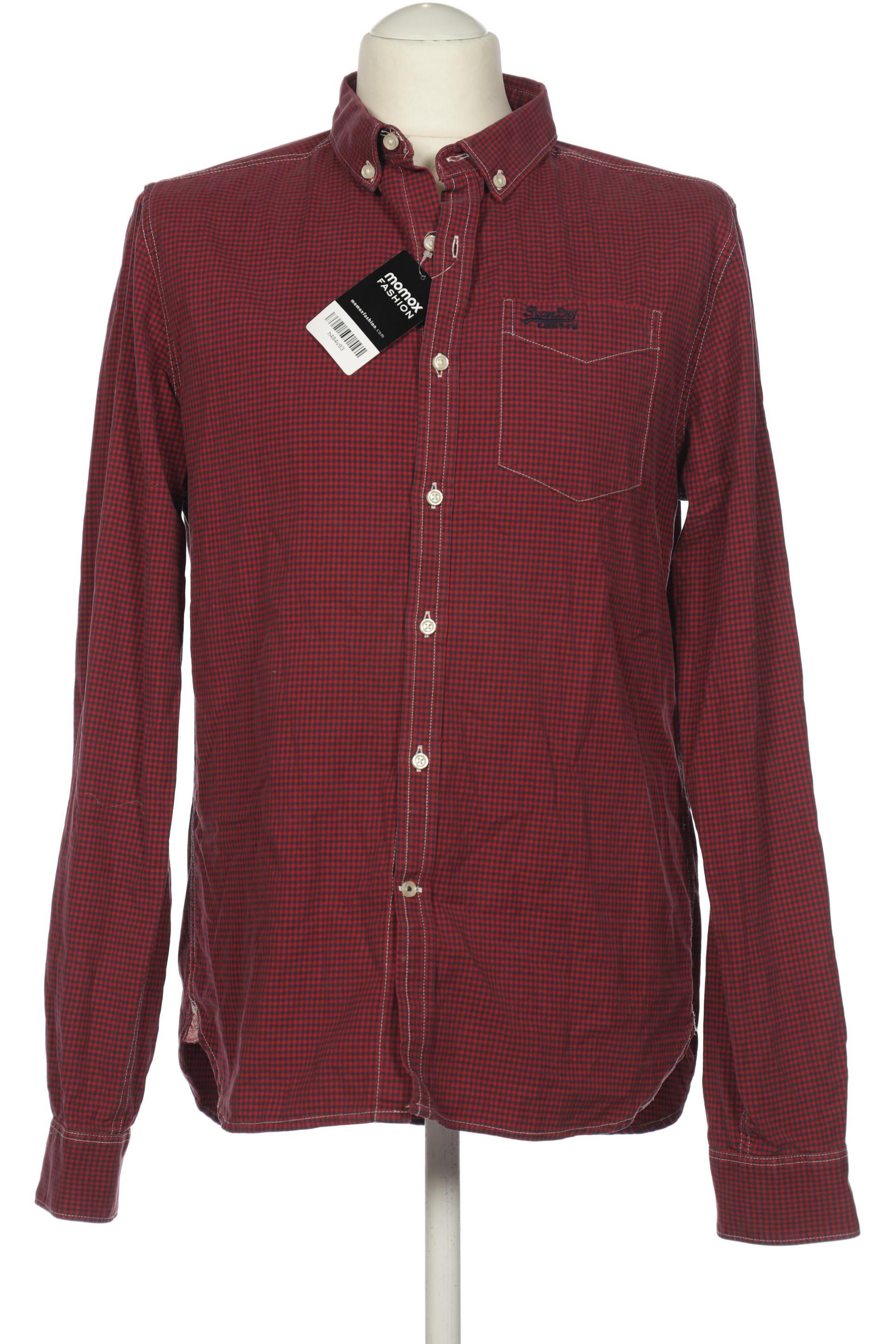 

Superdry Herren Hemd, rot, Gr. 52