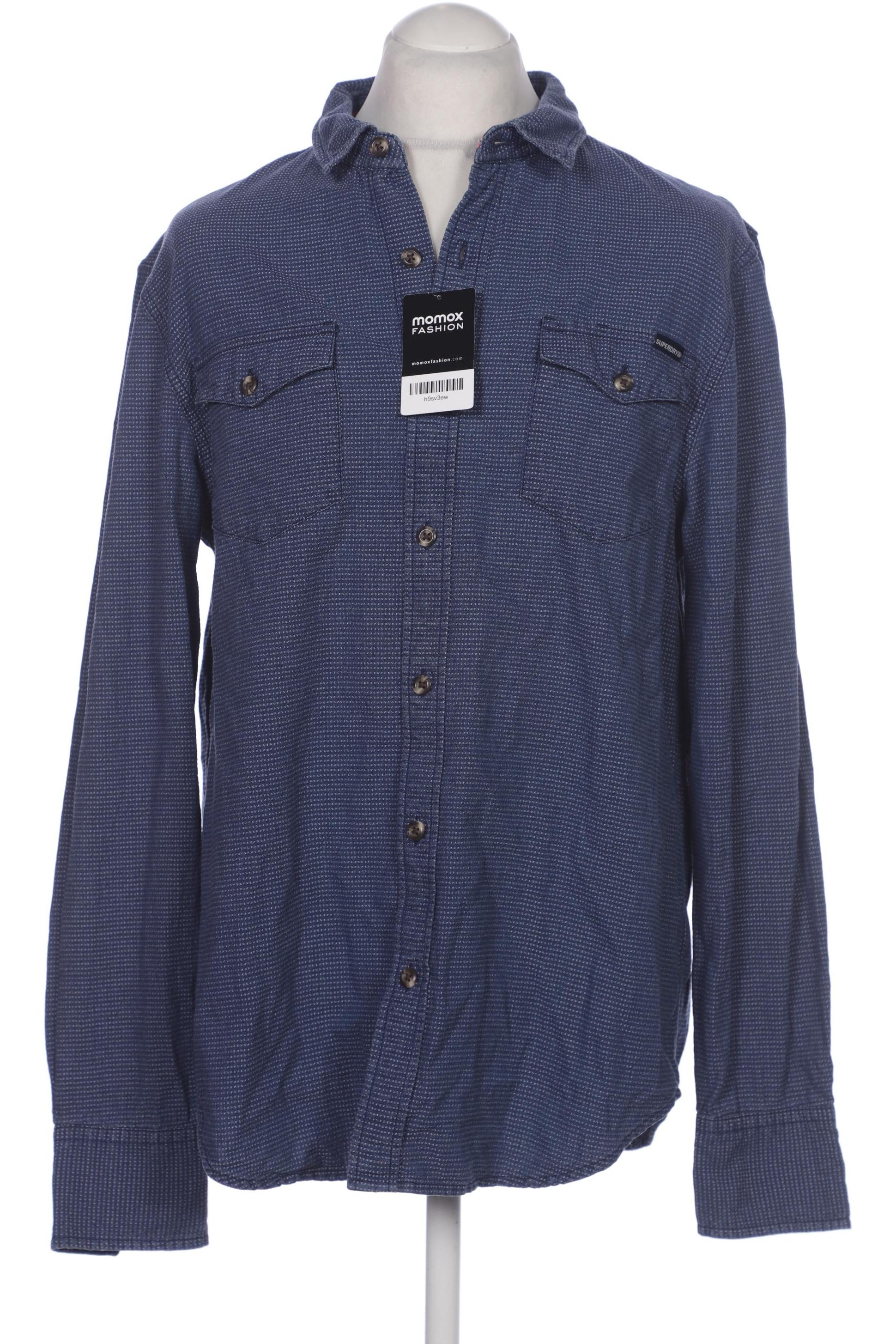 

Superdry Herren Hemd, blau, Gr. 56