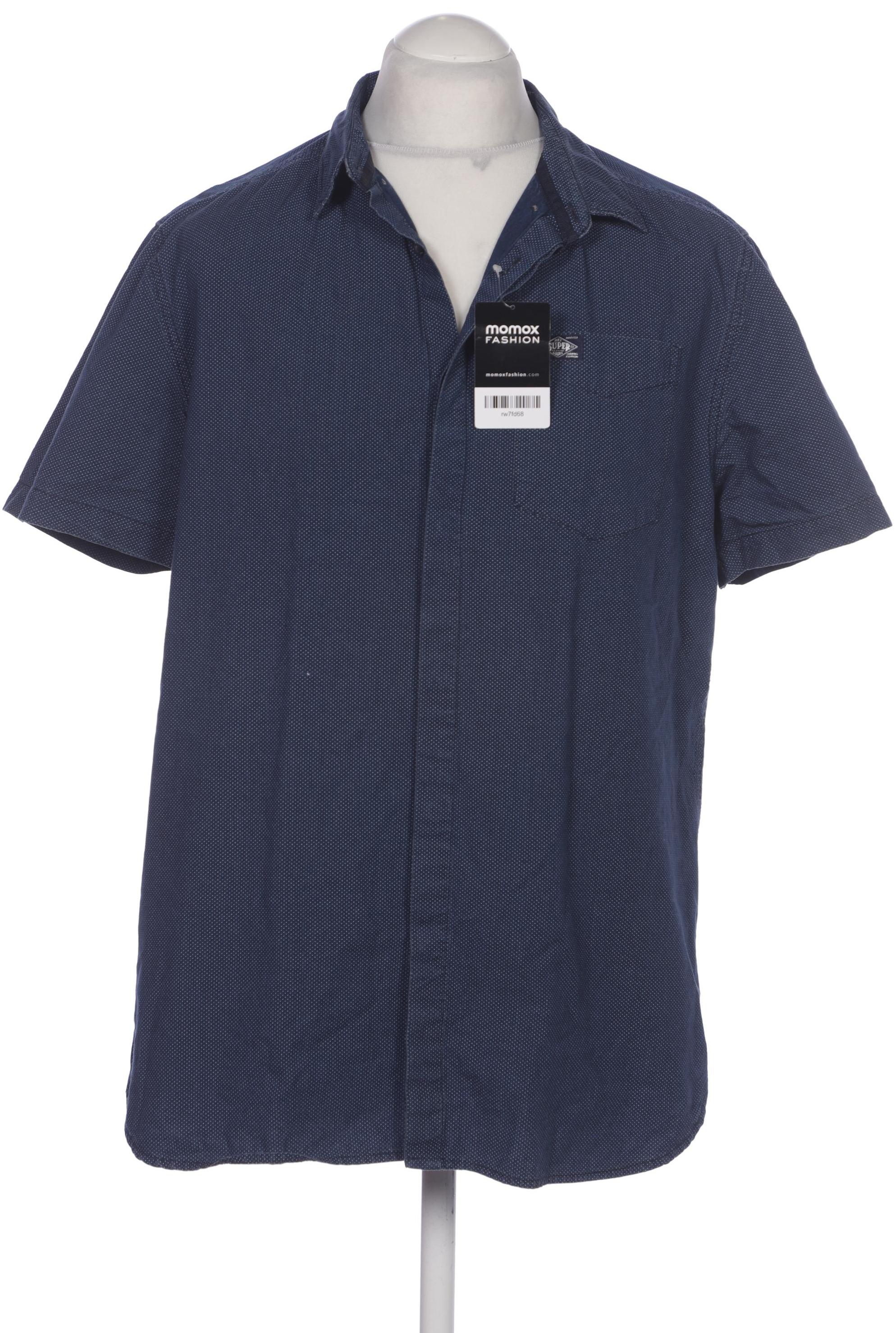 

Superdry Herren Hemd, marineblau, Gr. 56