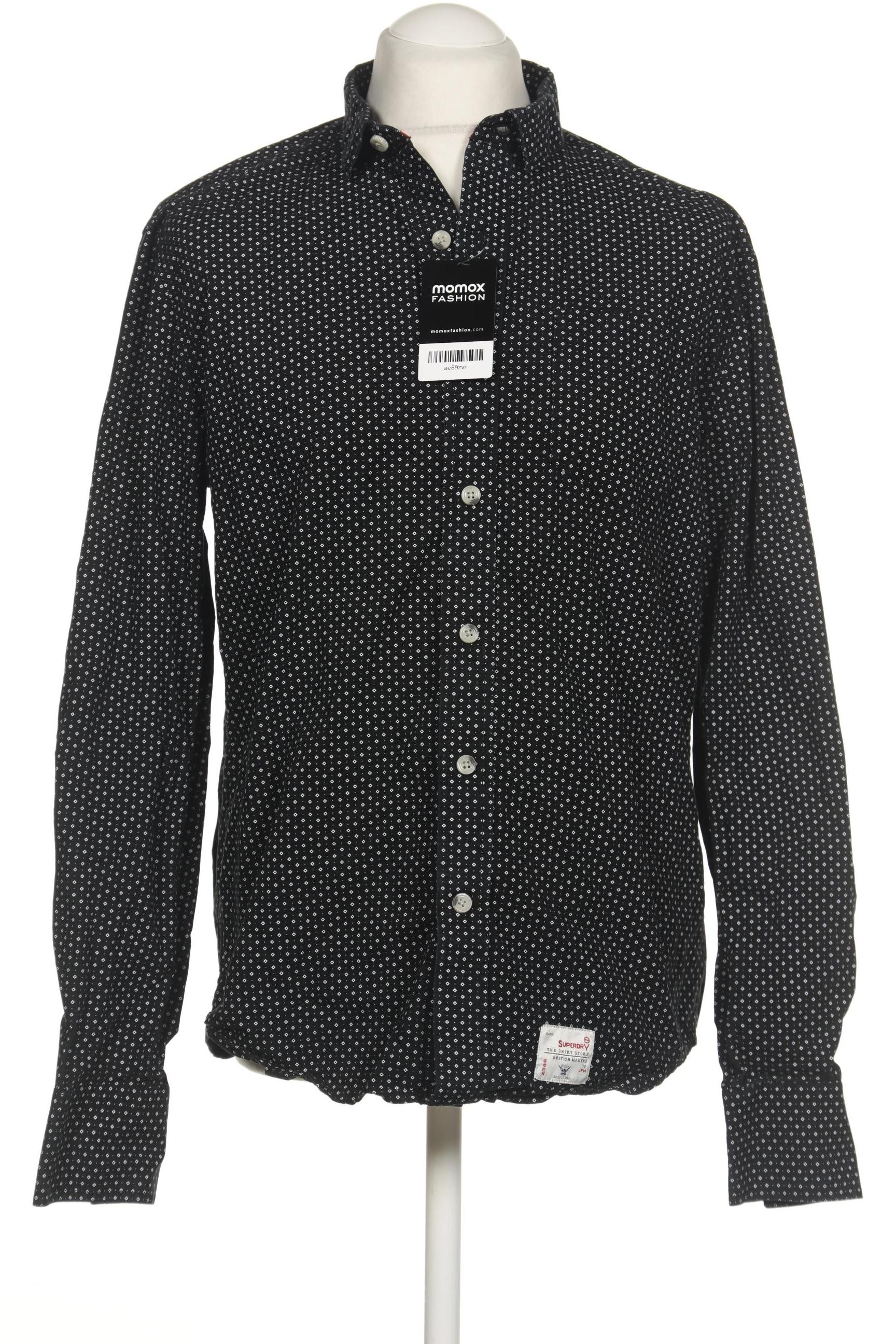 

Superdry Herren Hemd, schwarz, Gr. 54