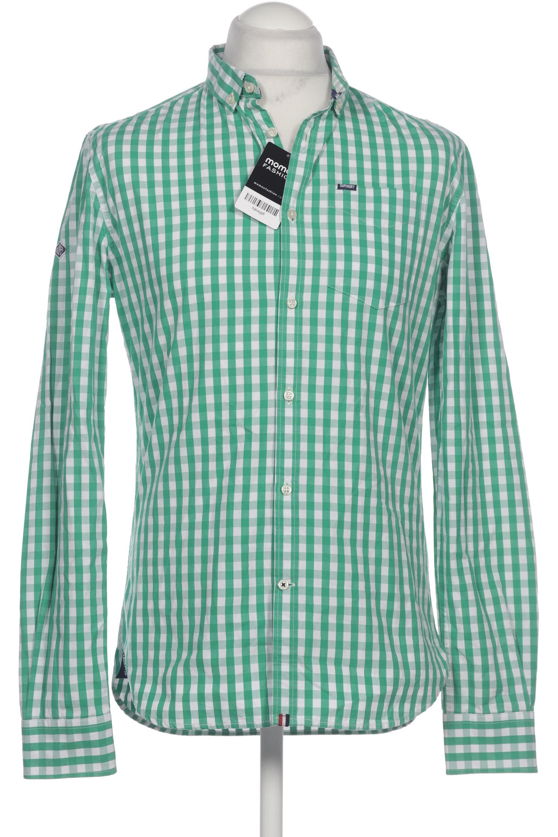 

Superdry Herren Hemd, grün, Gr. 48