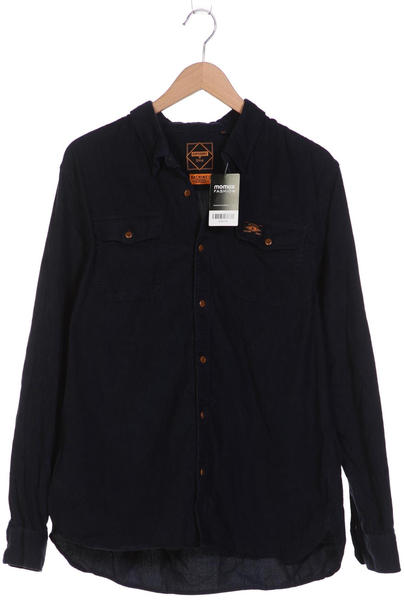 

Superdry Herren Hemd, marineblau, Gr. 56