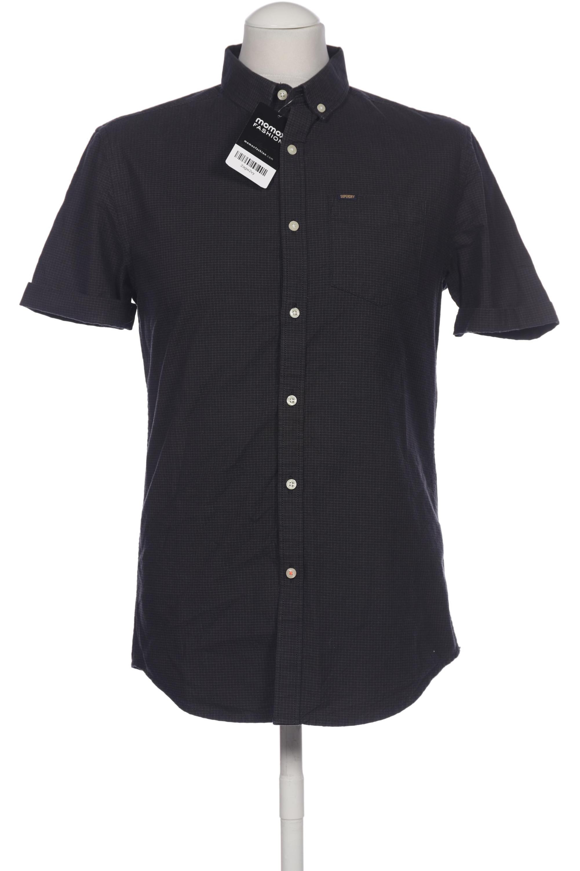 

Superdry Herren Hemd, schwarz, Gr. 46