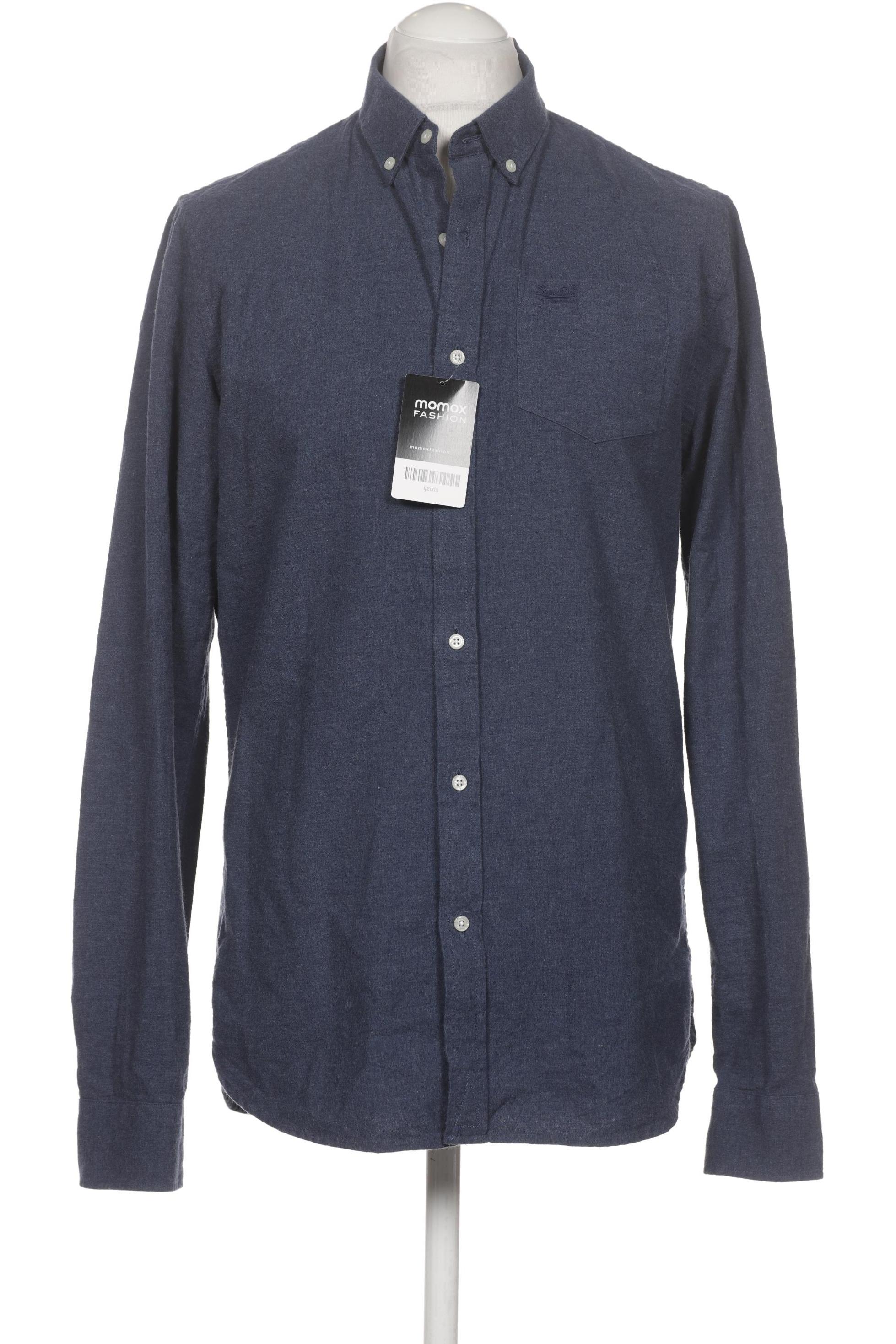 

Superdry Herren Hemd, blau, Gr. 52