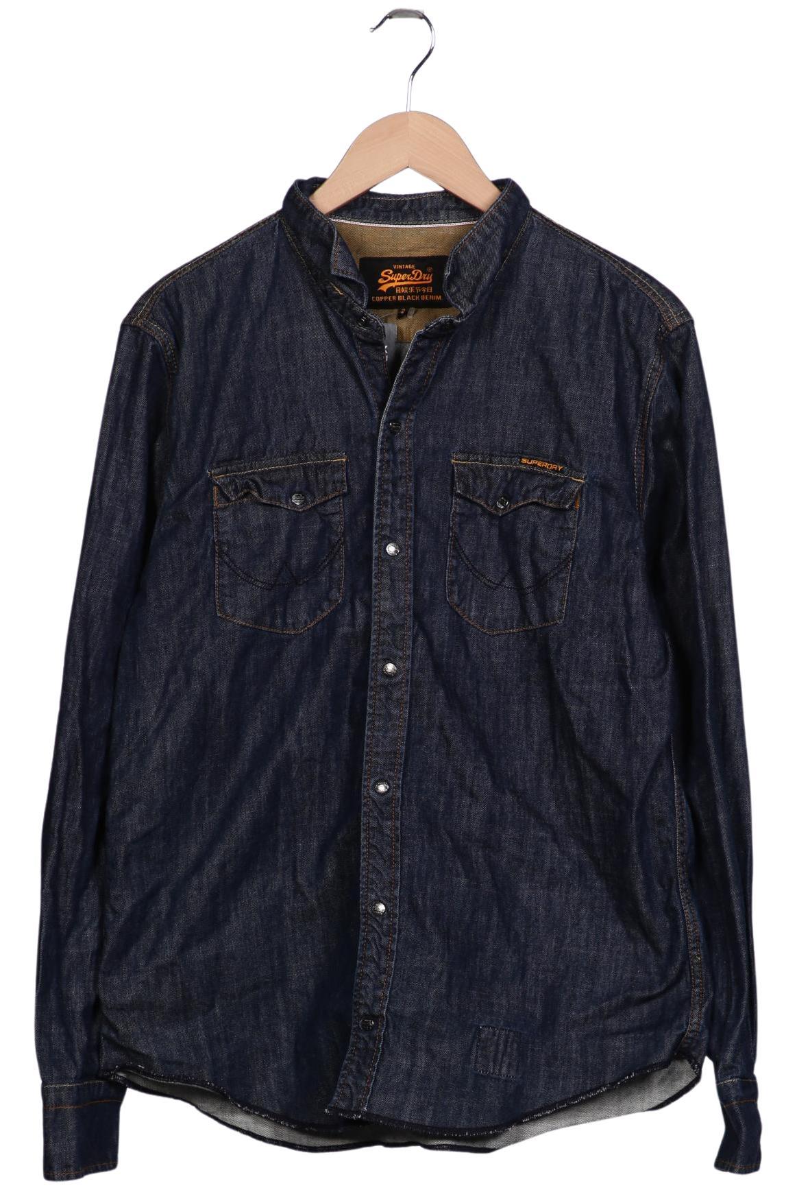 

Superdry Herren Hemd, marineblau, Gr. 56