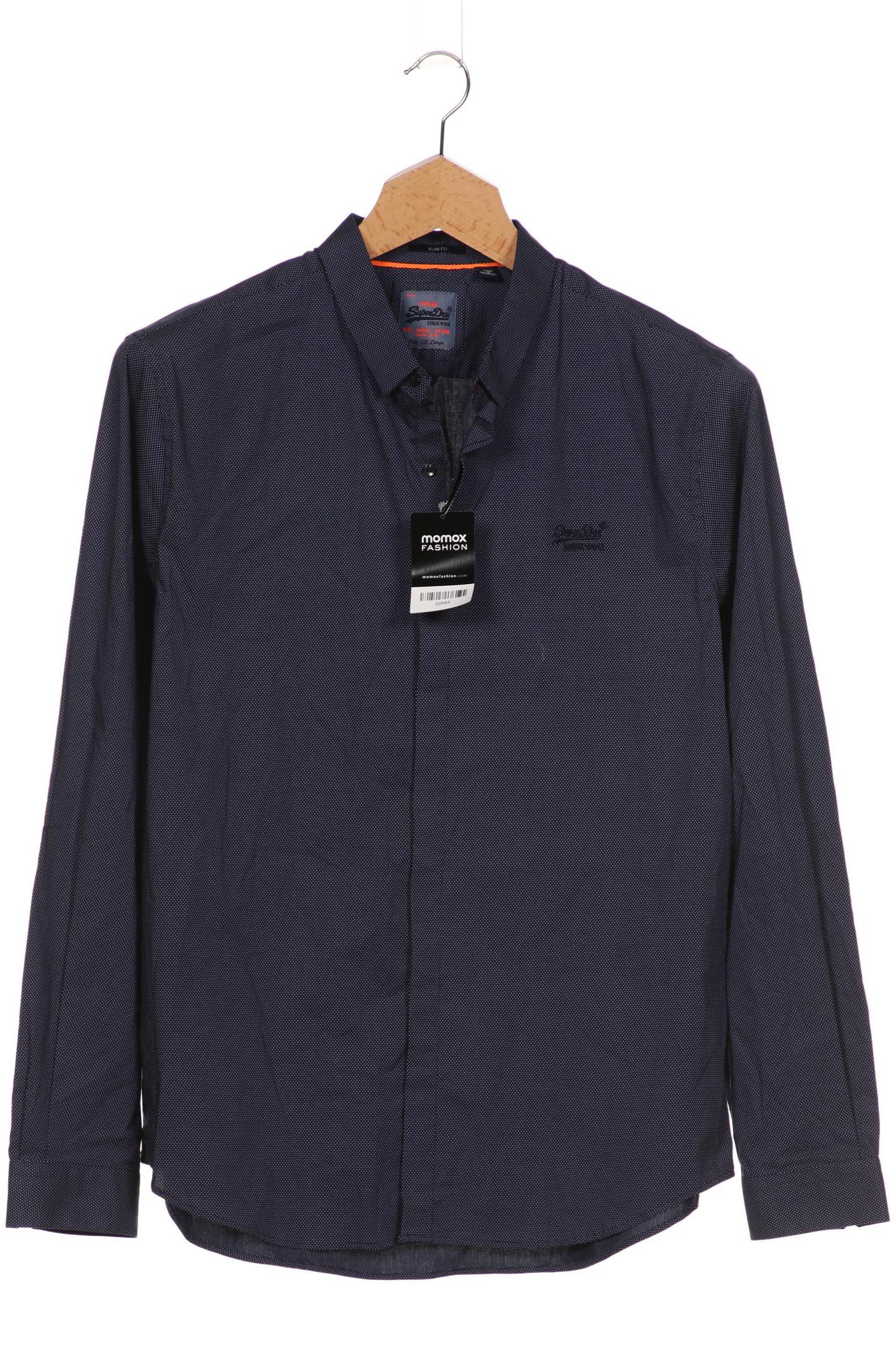 

Superdry Herren Hemd, marineblau, Gr. 58