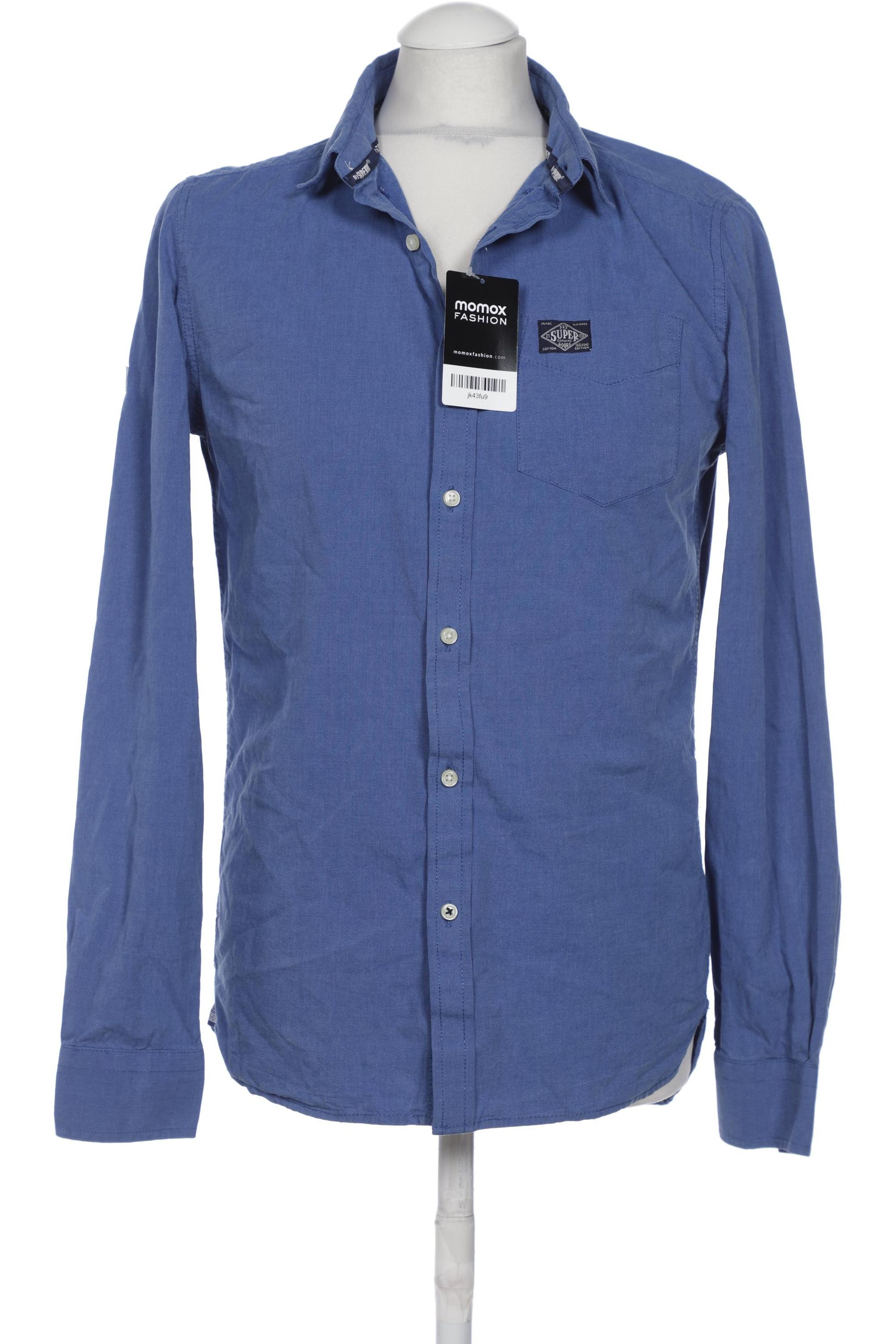 

Superdry Herren Hemd, blau
