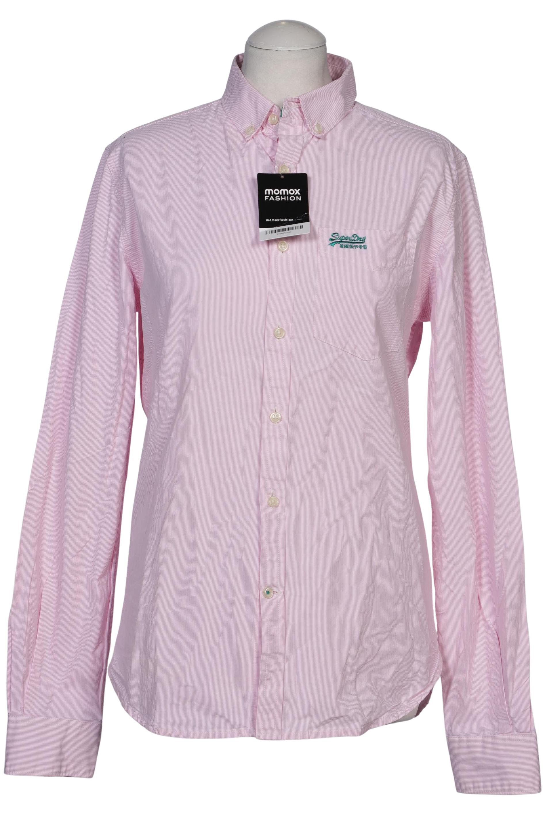 

Superdry Herren Hemd, pink, Gr. 46