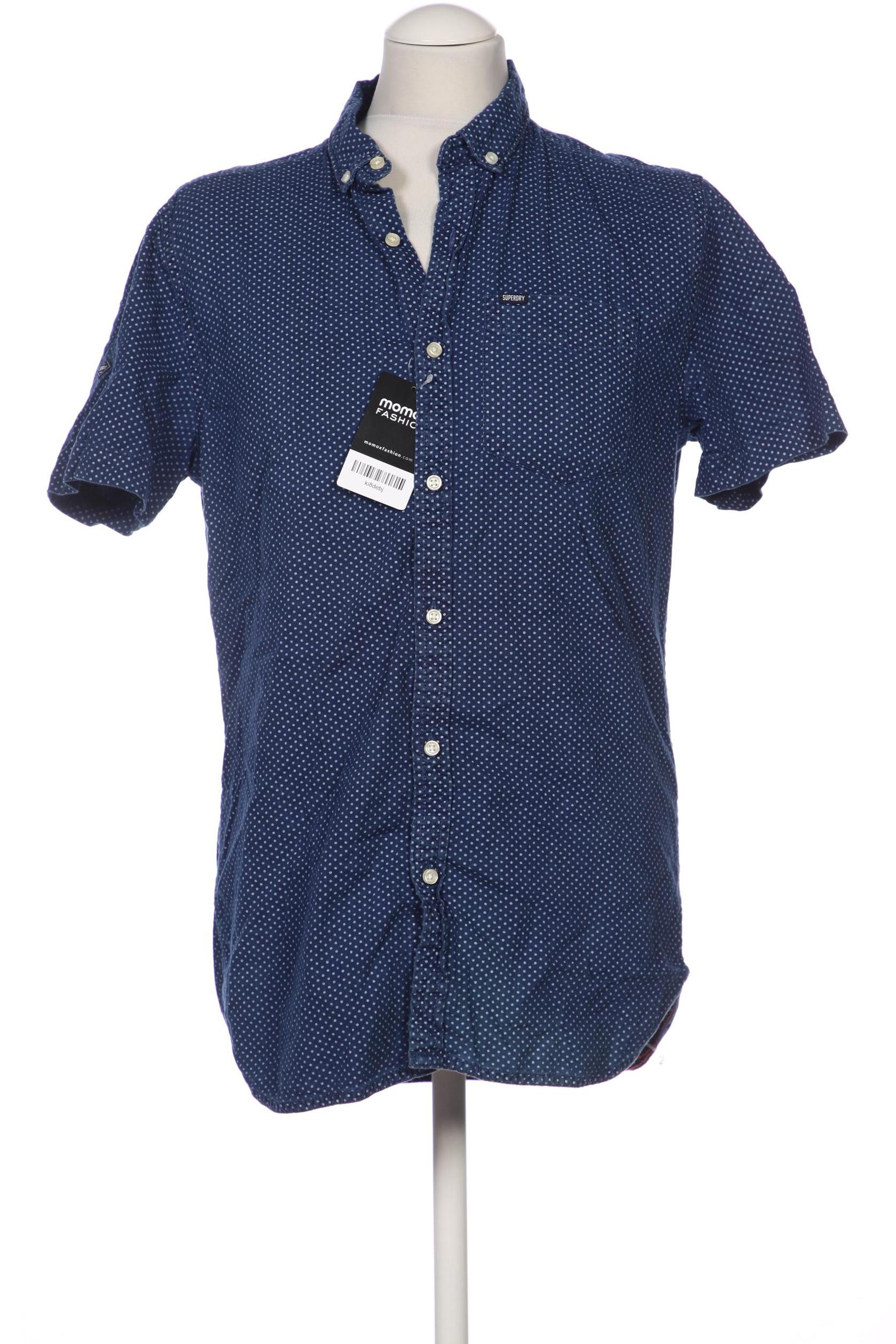 

Superdry Herren Hemd, marineblau, Gr. 48