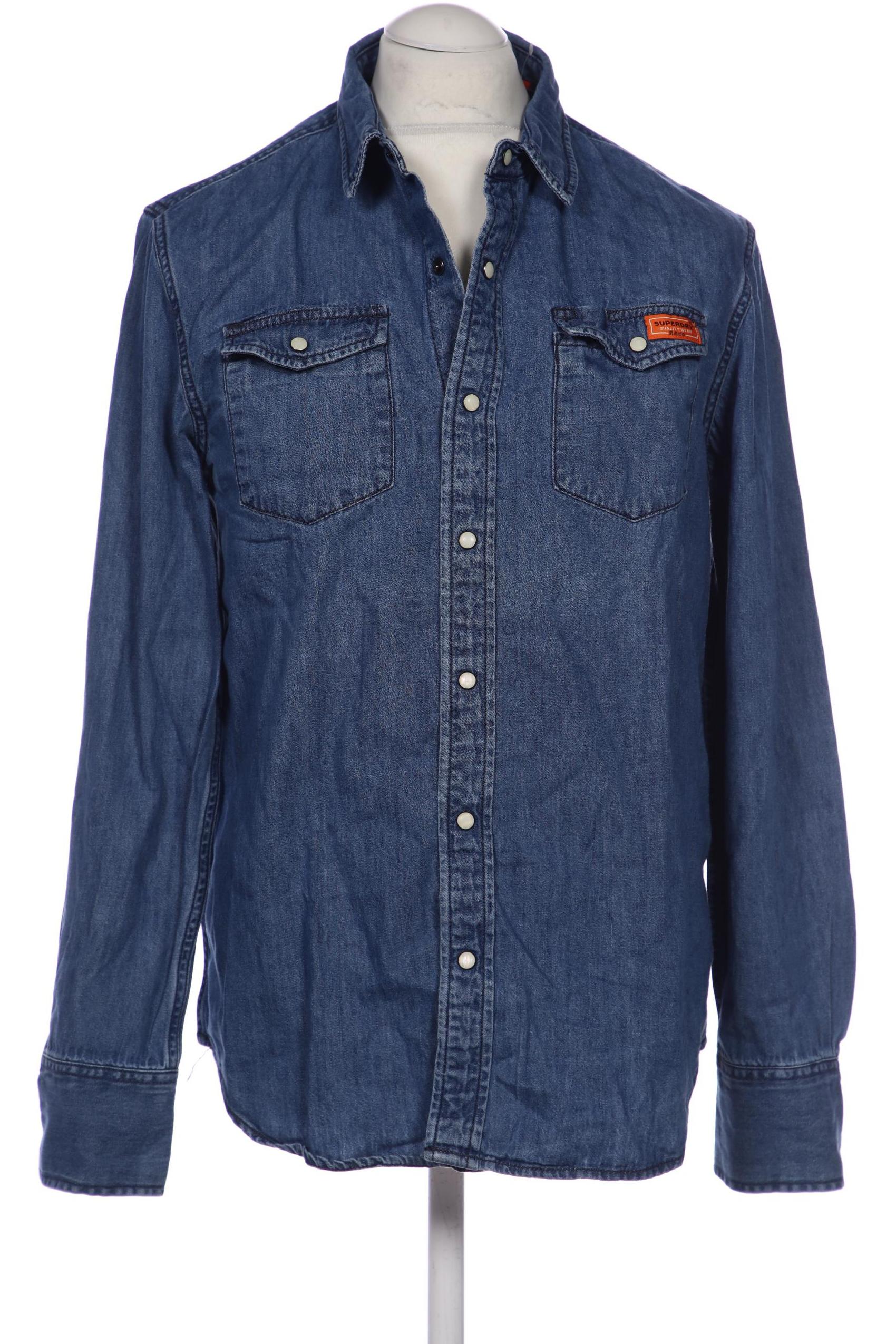 

Superdry Herren Hemd, blau, Gr. 54