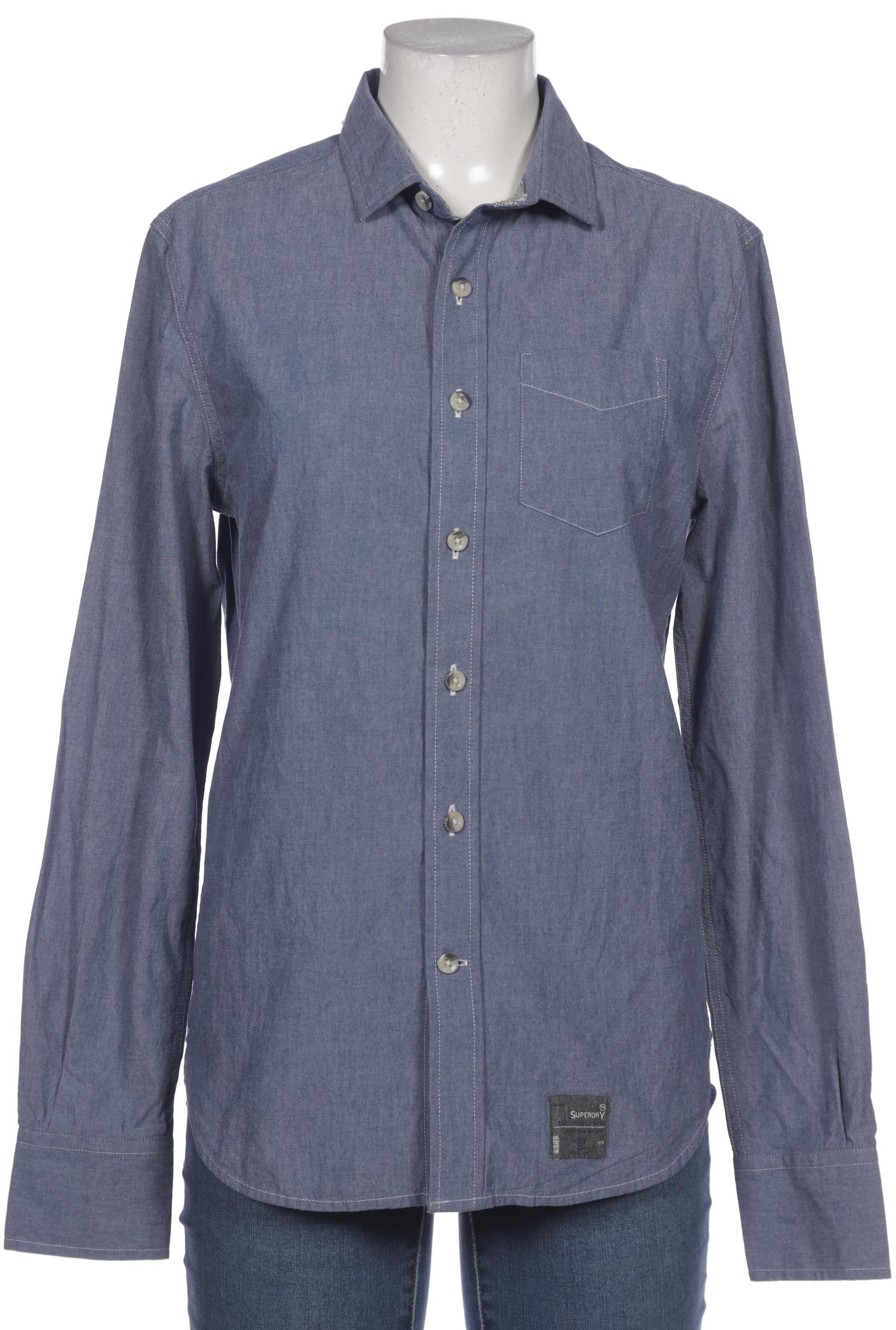 

Superdry Herren Hemd, blau, Gr. 48