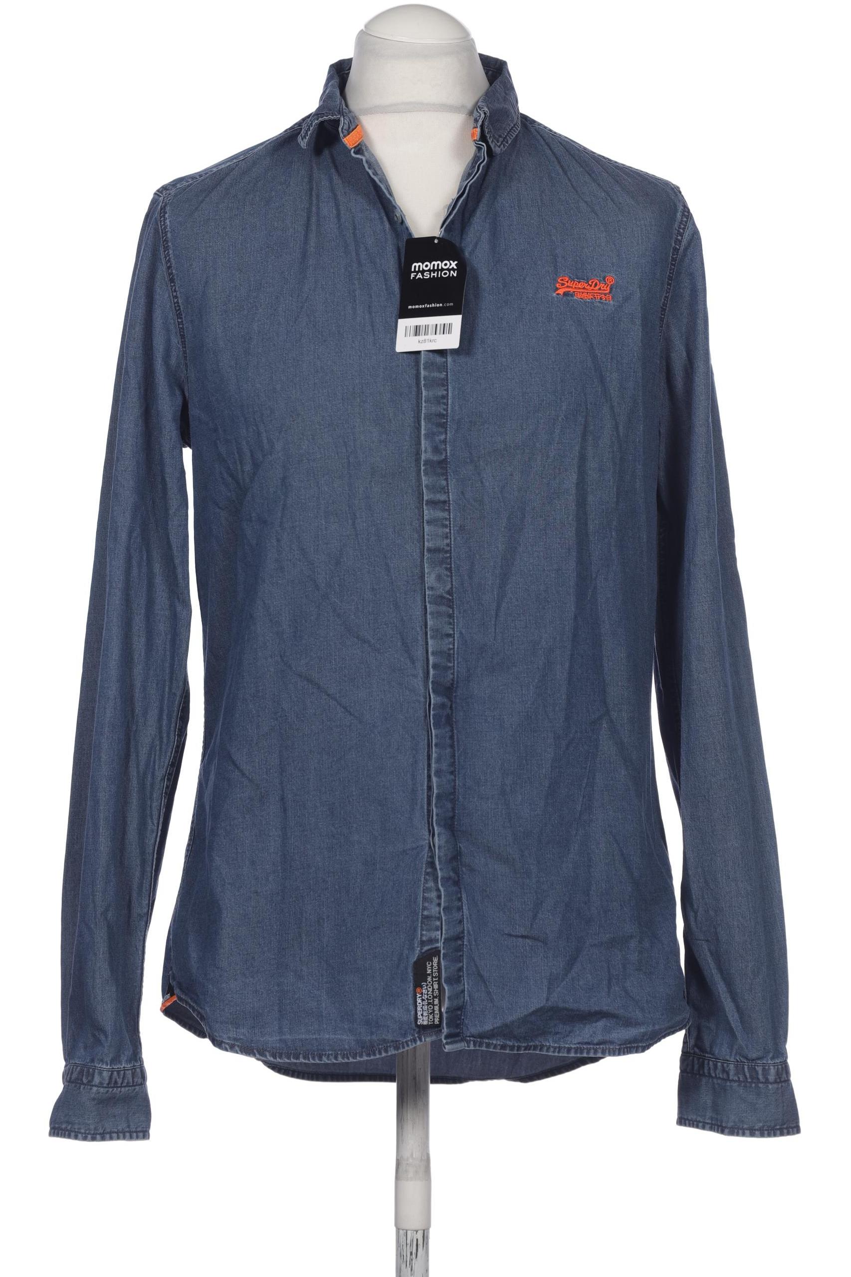 

Superdry Herren Hemd, blau