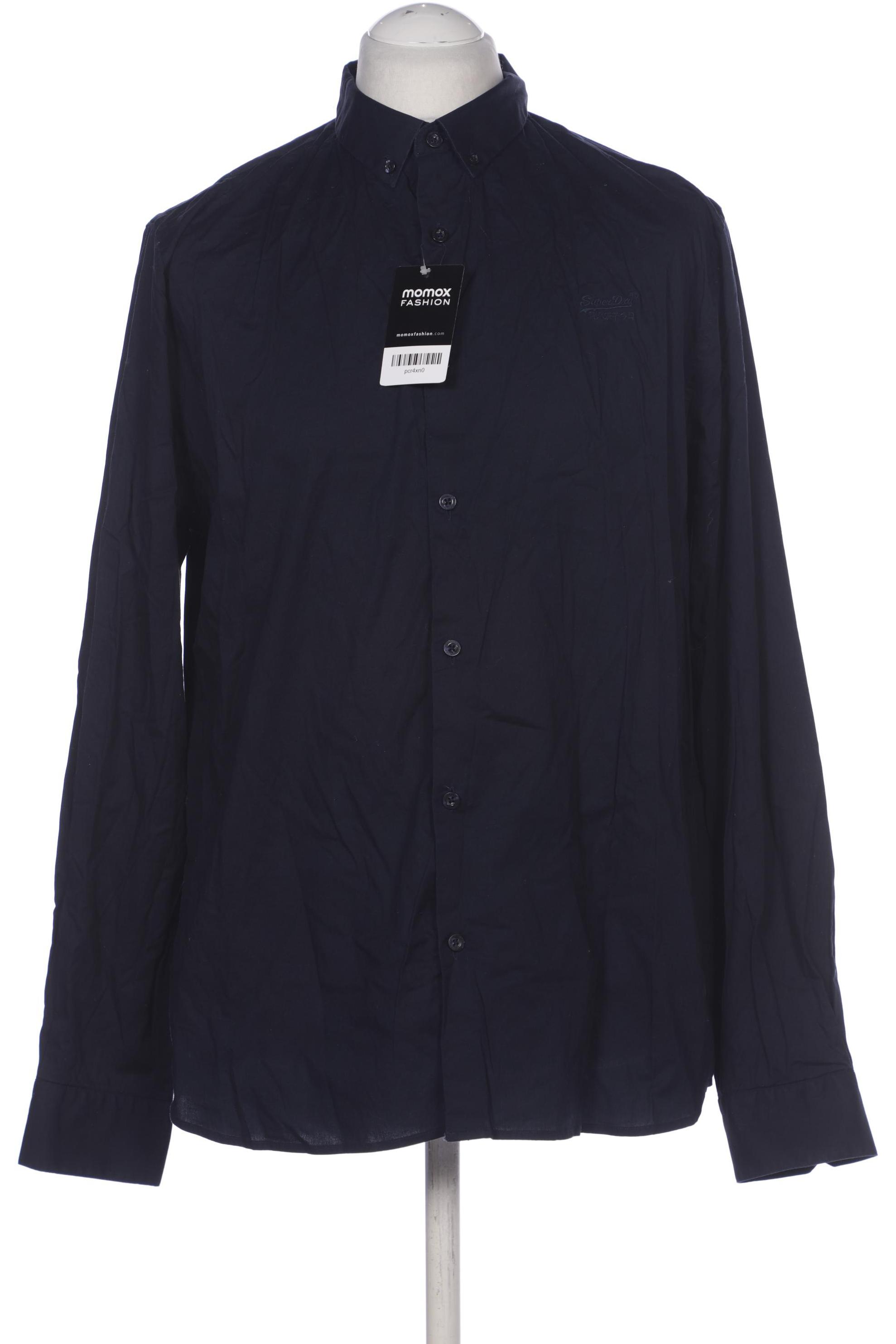 

Superdry Herren Hemd, marineblau, Gr. 56