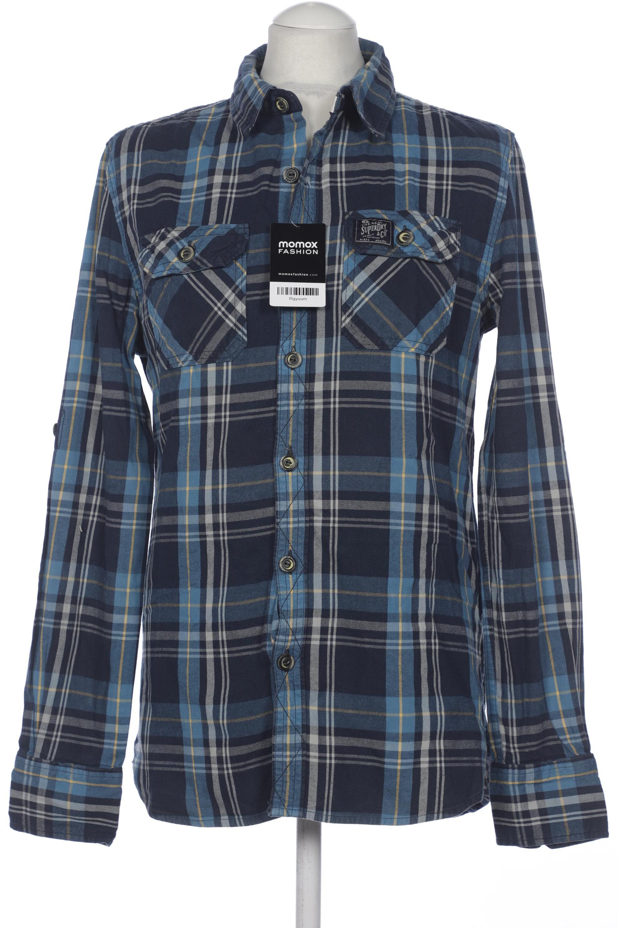 

Superdry Herren Hemd, blau