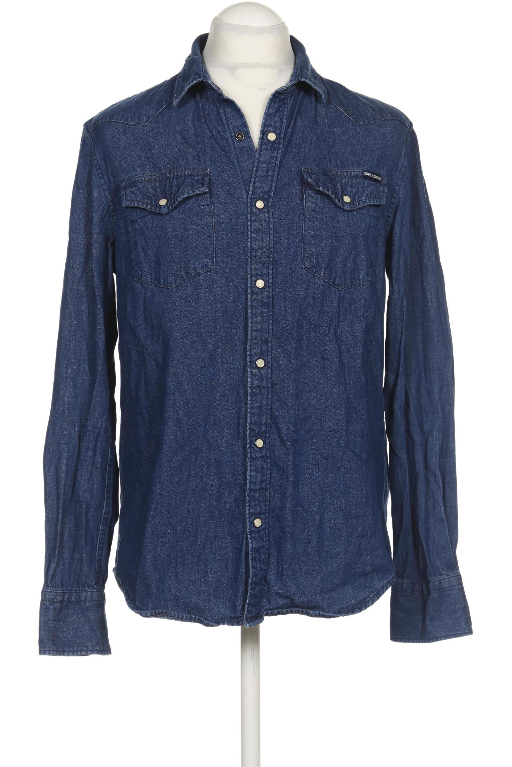 

Superdry Herren Hemd, blau, Gr. 52