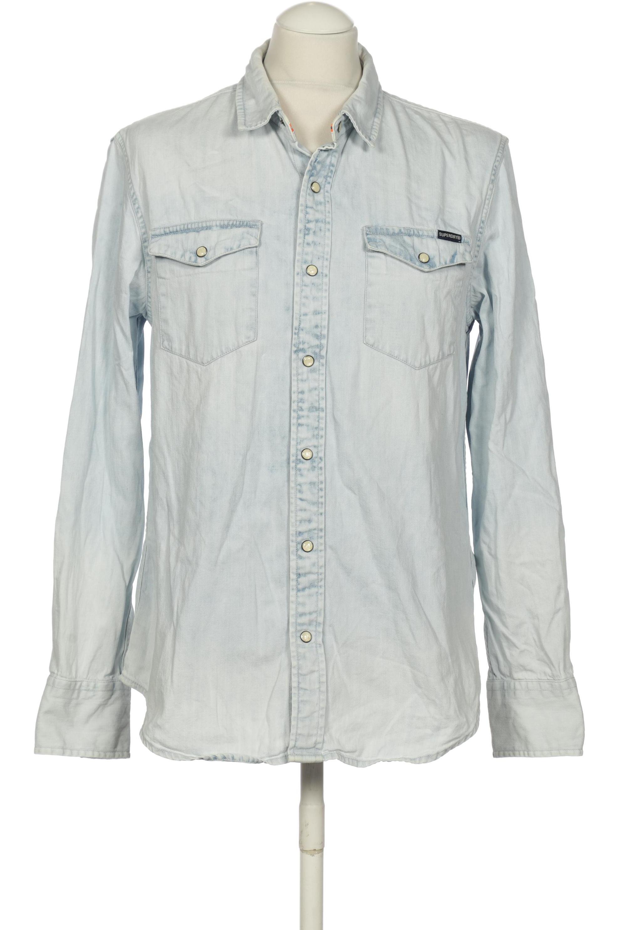

Superdry Herren Hemd, hellblau, Gr. 52