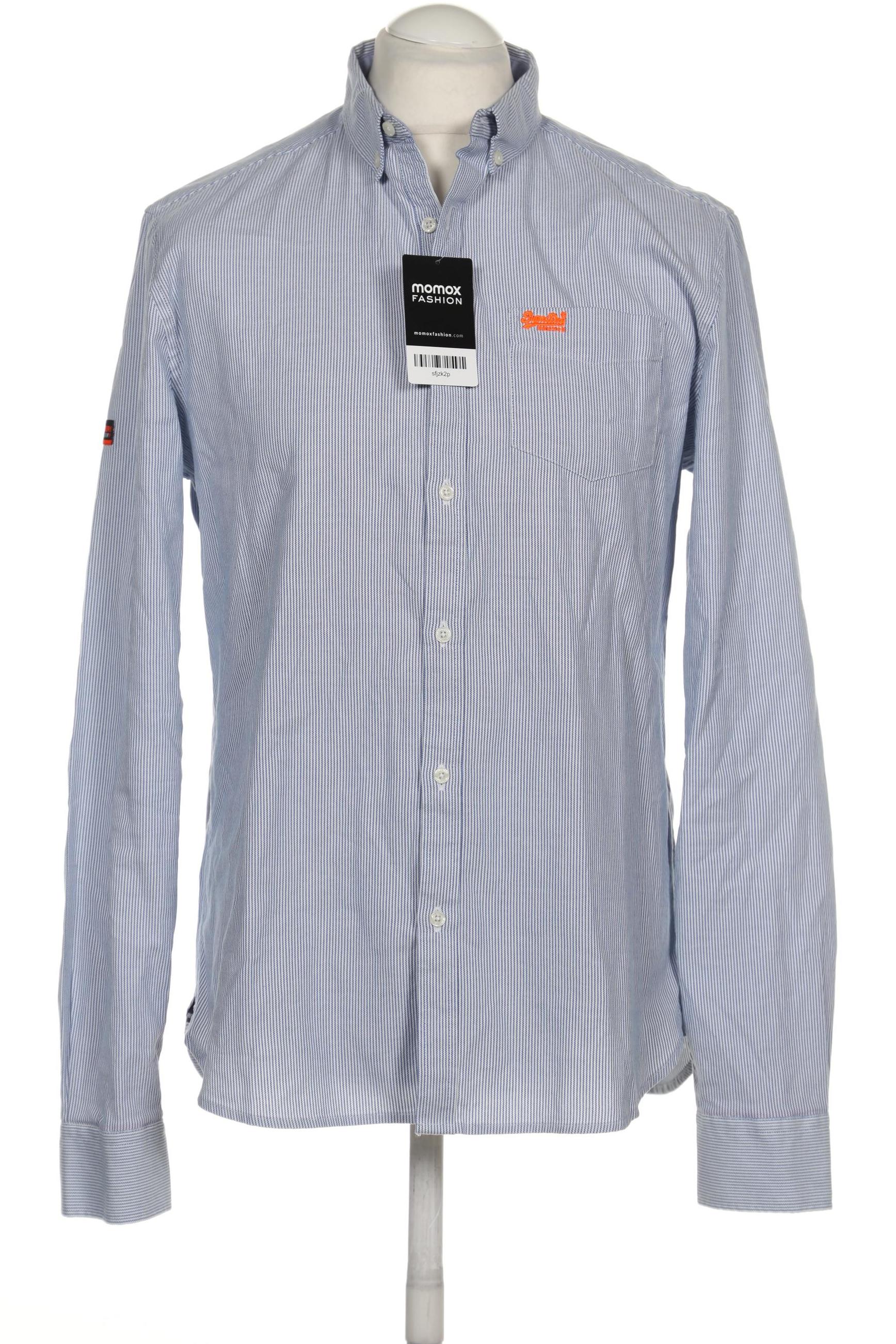 

Superdry Herren Hemd, hellblau, Gr. 52