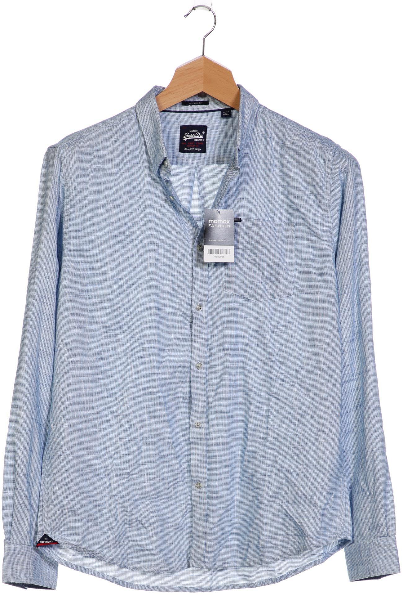 

Superdry Herren Hemd, hellblau, Gr. 56
