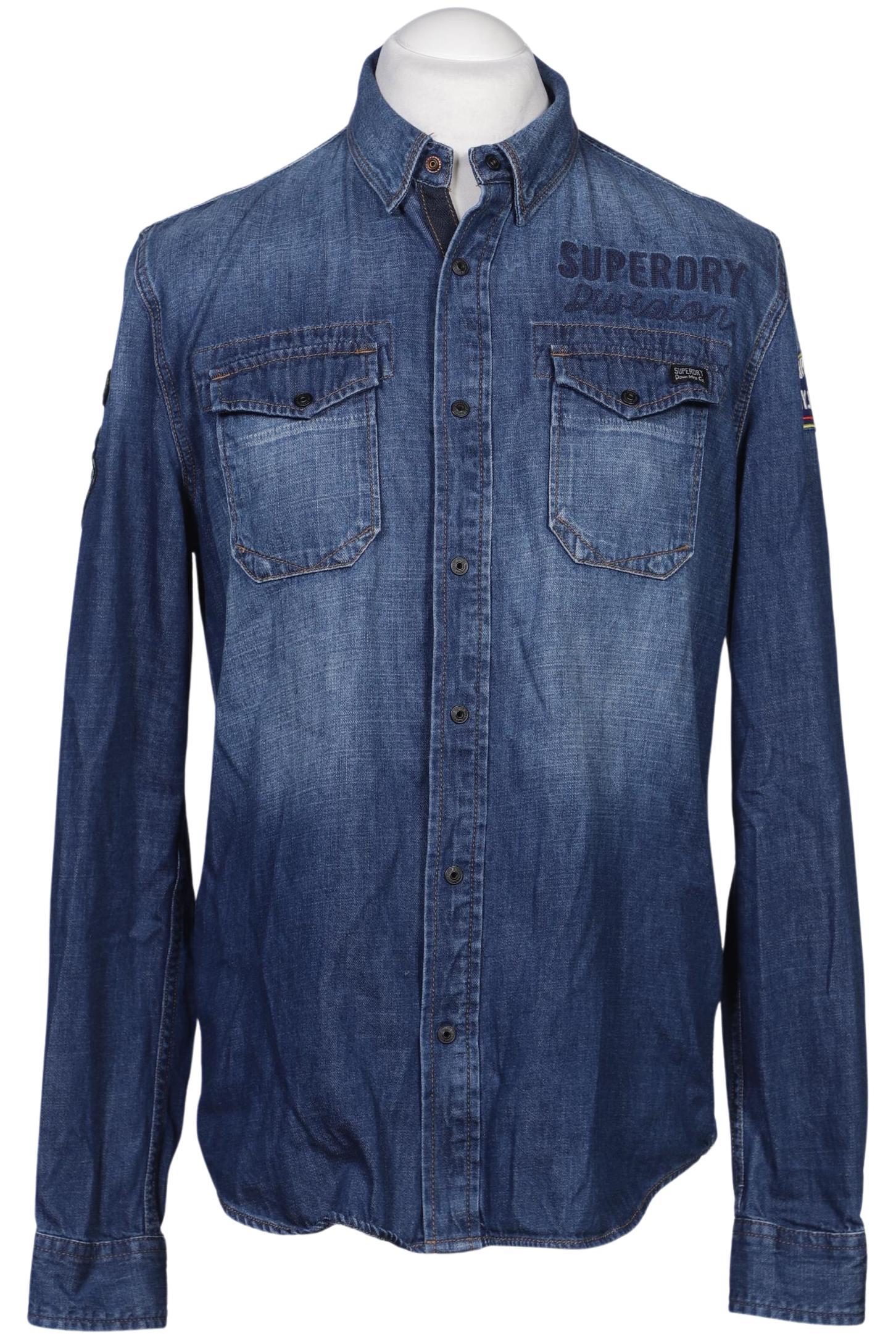 

Superdry Herren Hemd, blau, Gr. 52