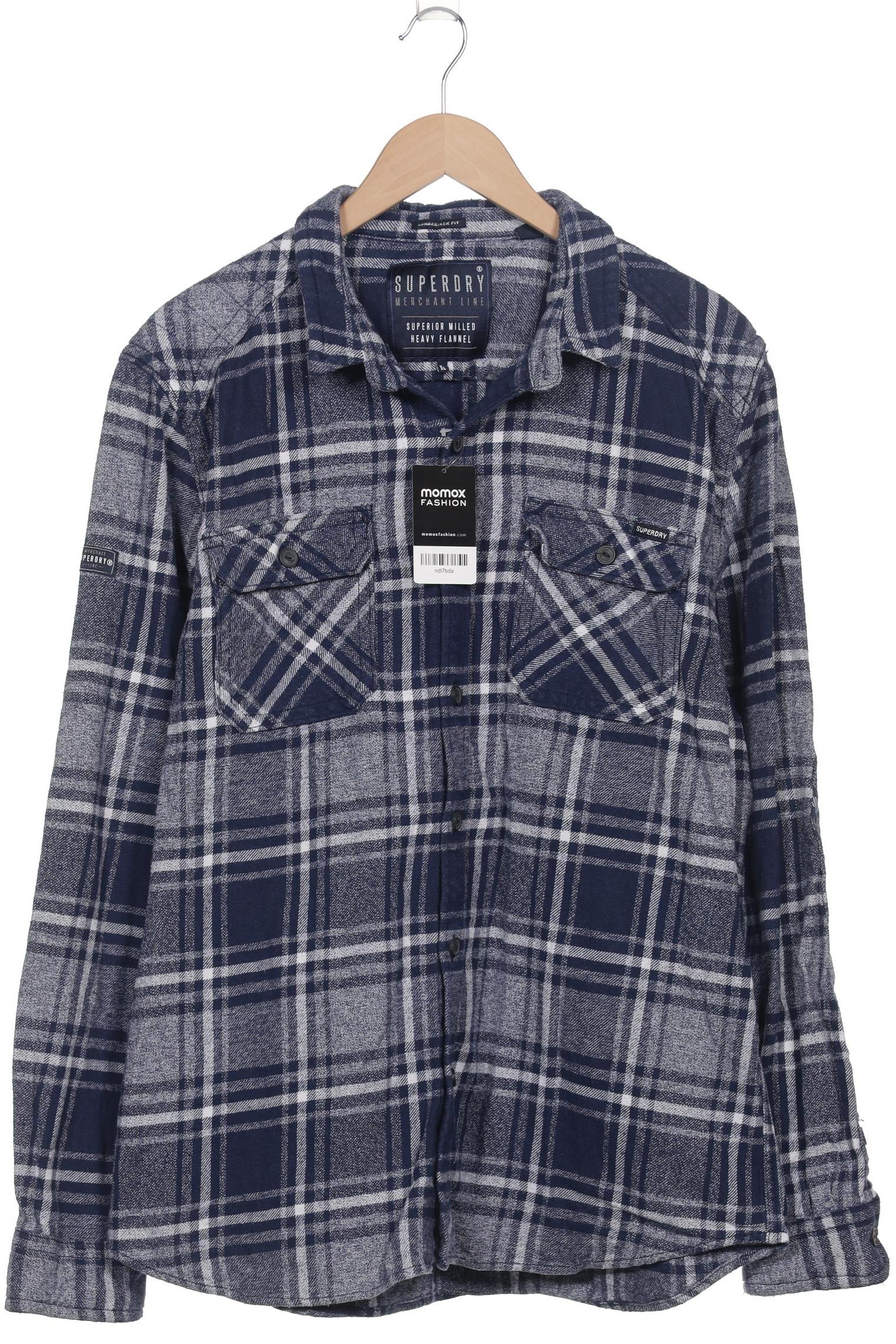 

Superdry Herren Hemd, blau, Gr. 58