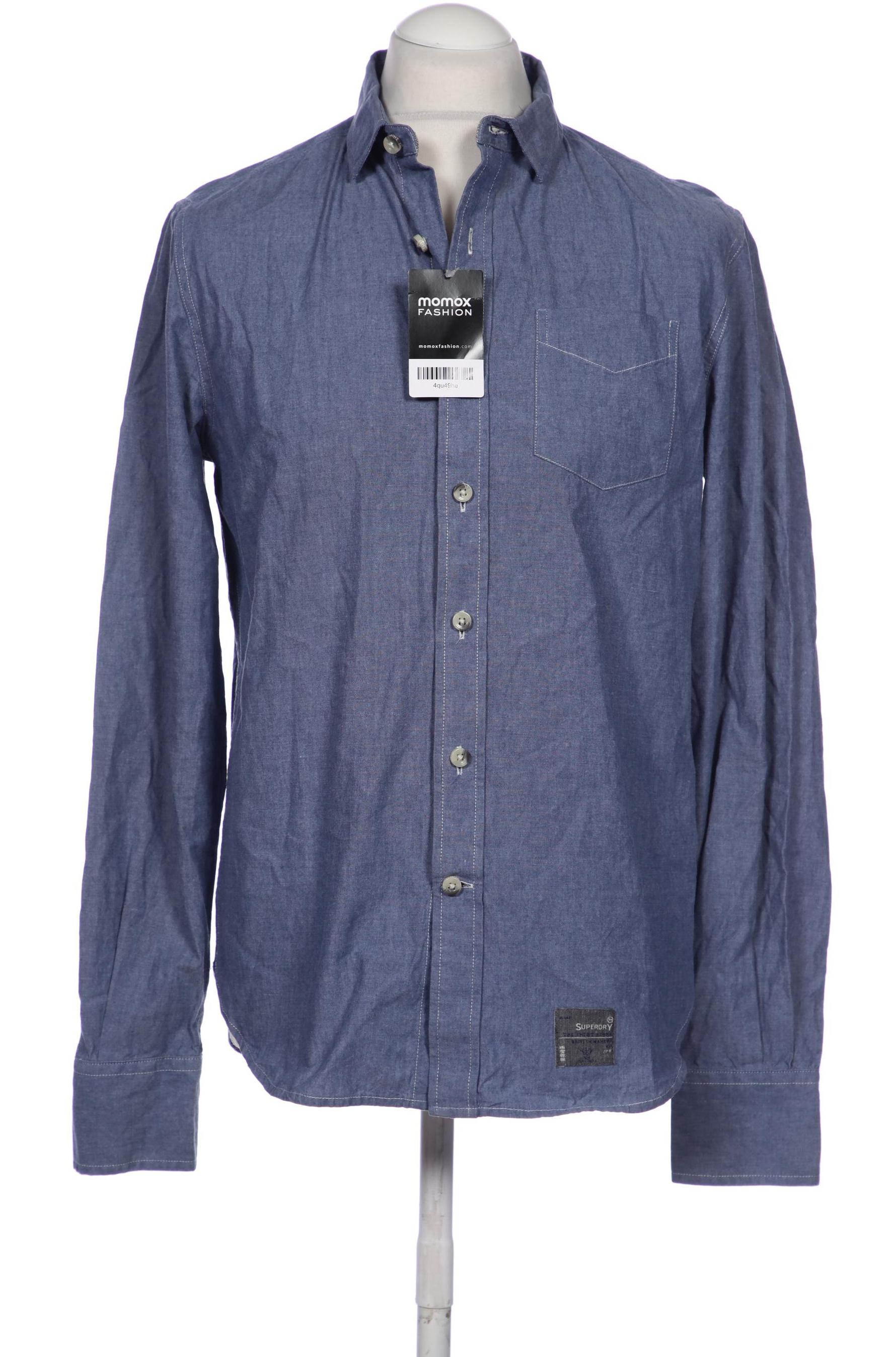 

Superdry Herren Hemd, blau