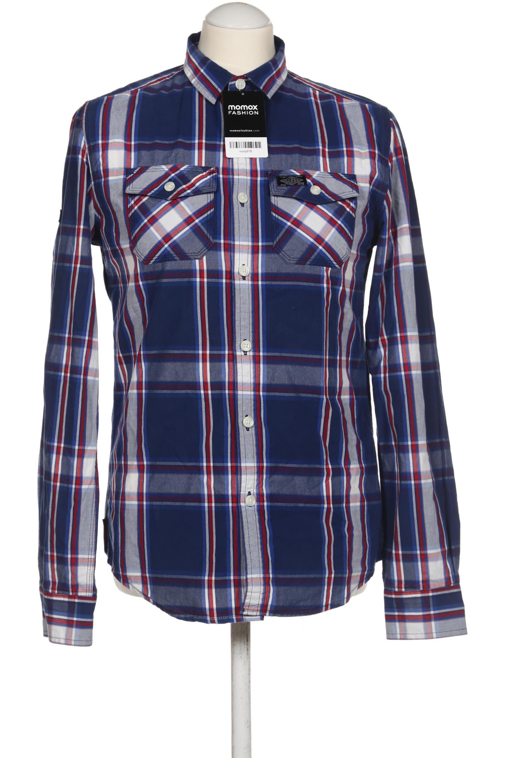 

Superdry Herren Hemd, blau