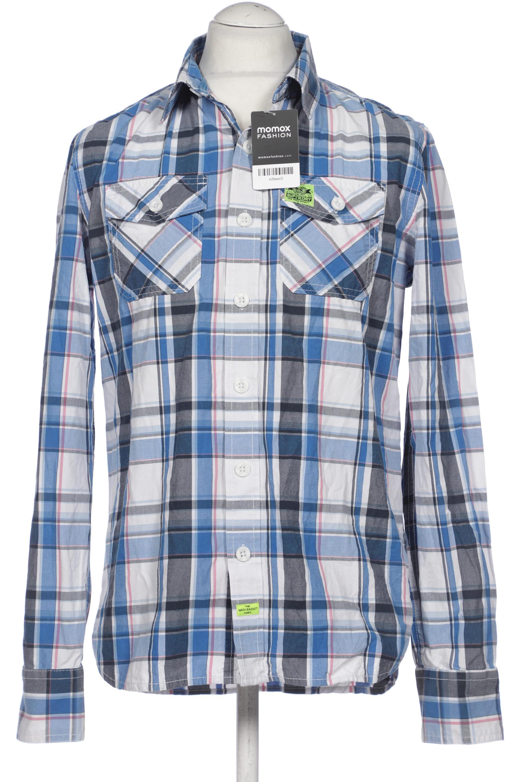 

Superdry Herren Hemd, blau