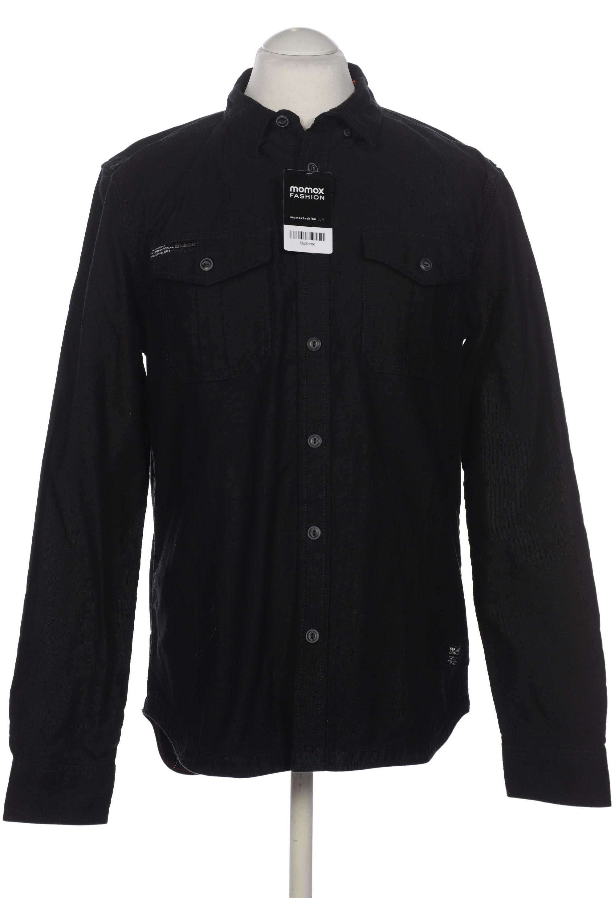 

Superdry Herren Hemd, schwarz, Gr. 52
