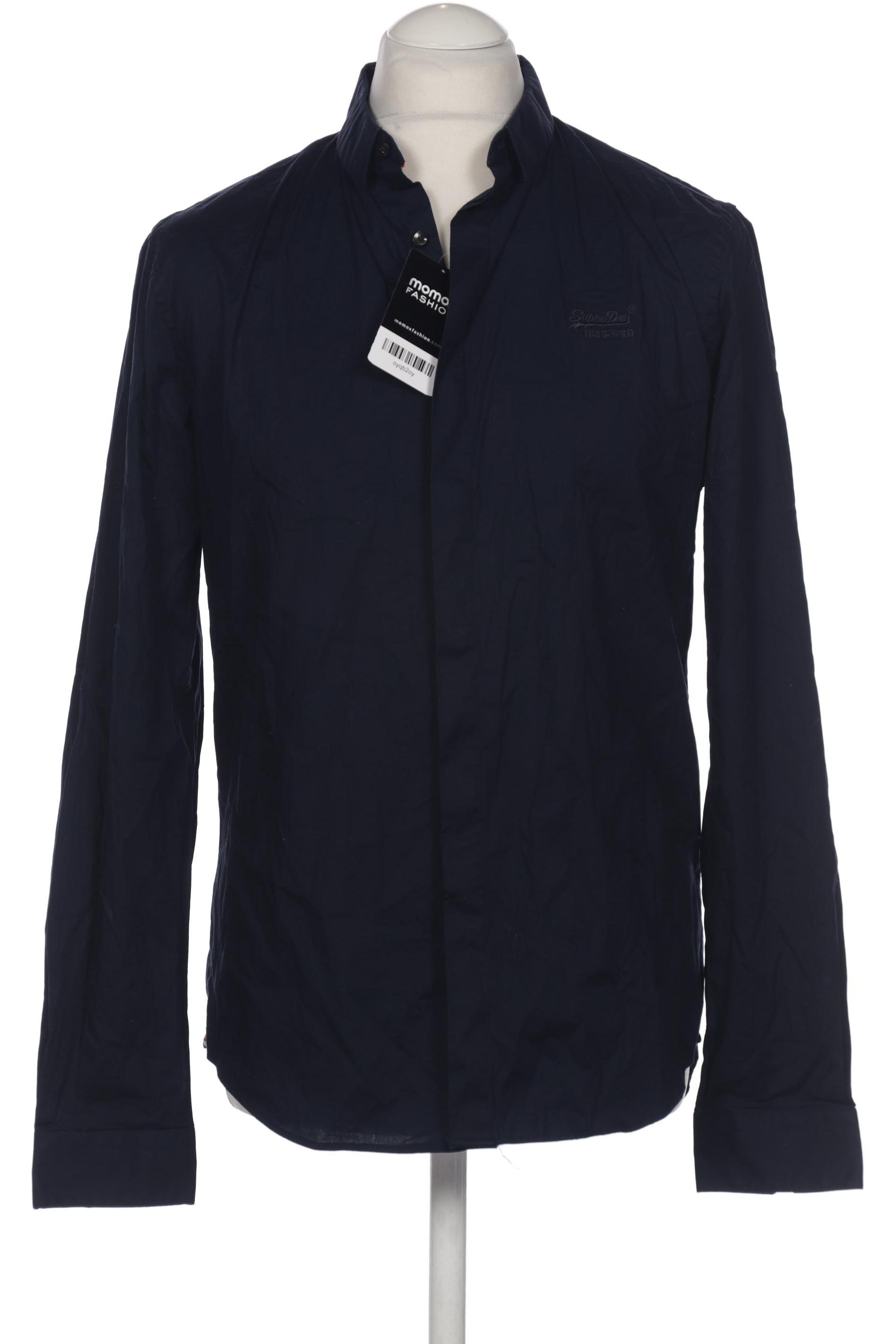 

Superdry Herren Hemd, marineblau, Gr. 52