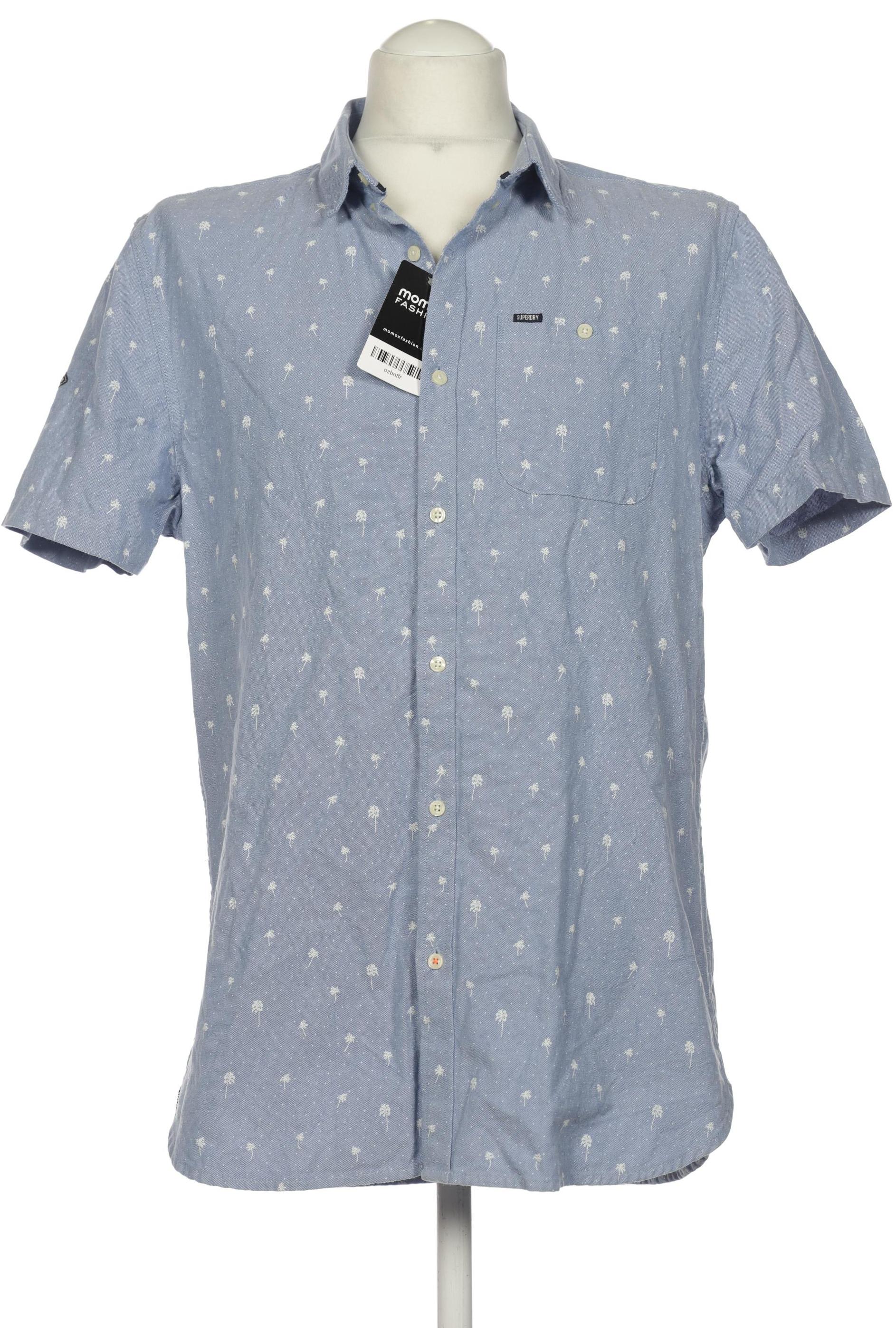

Superdry Herren Hemd, blau