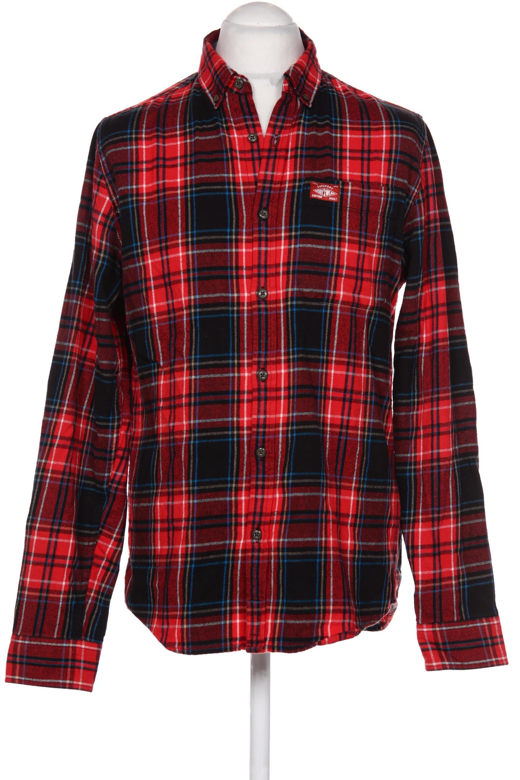 

Superdry Herren Hemd, rot, Gr. 52