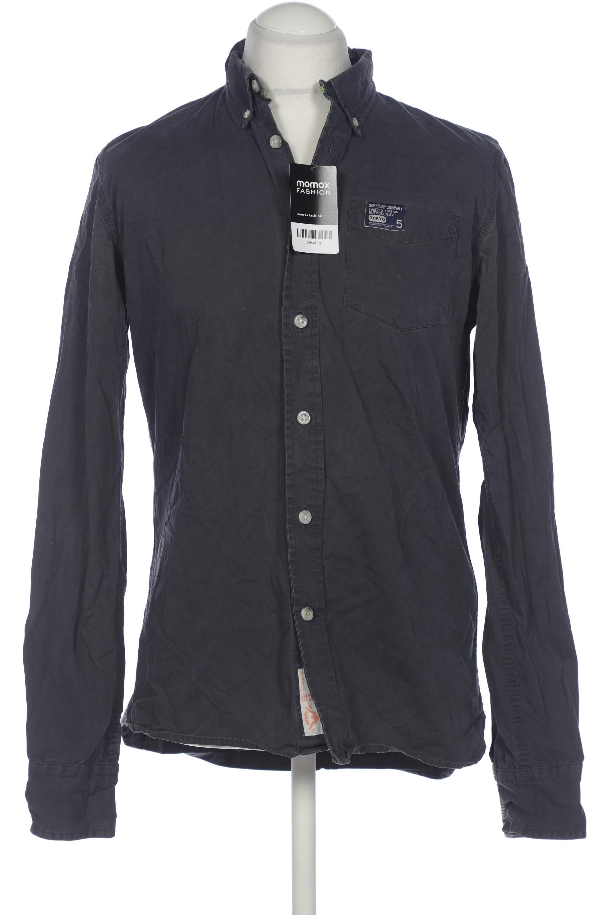 

Superdry Herren Hemd, marineblau, Gr. 52