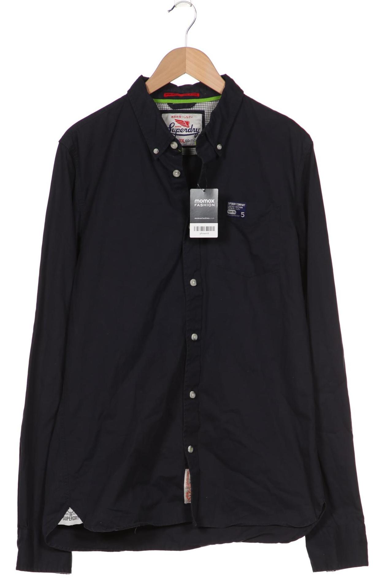 

Superdry Herren Hemd, marineblau