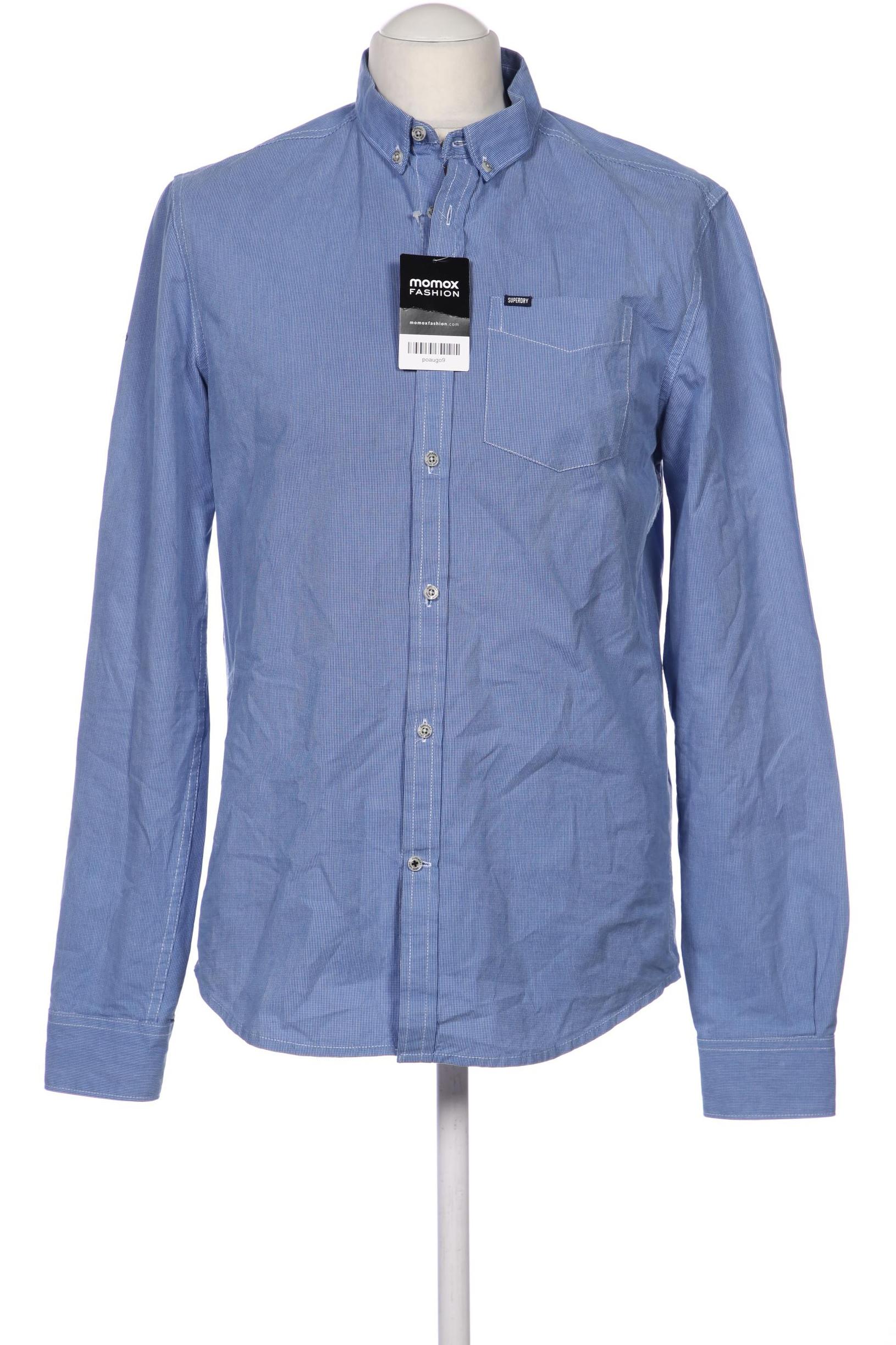 

Superdry Herren Hemd, blau