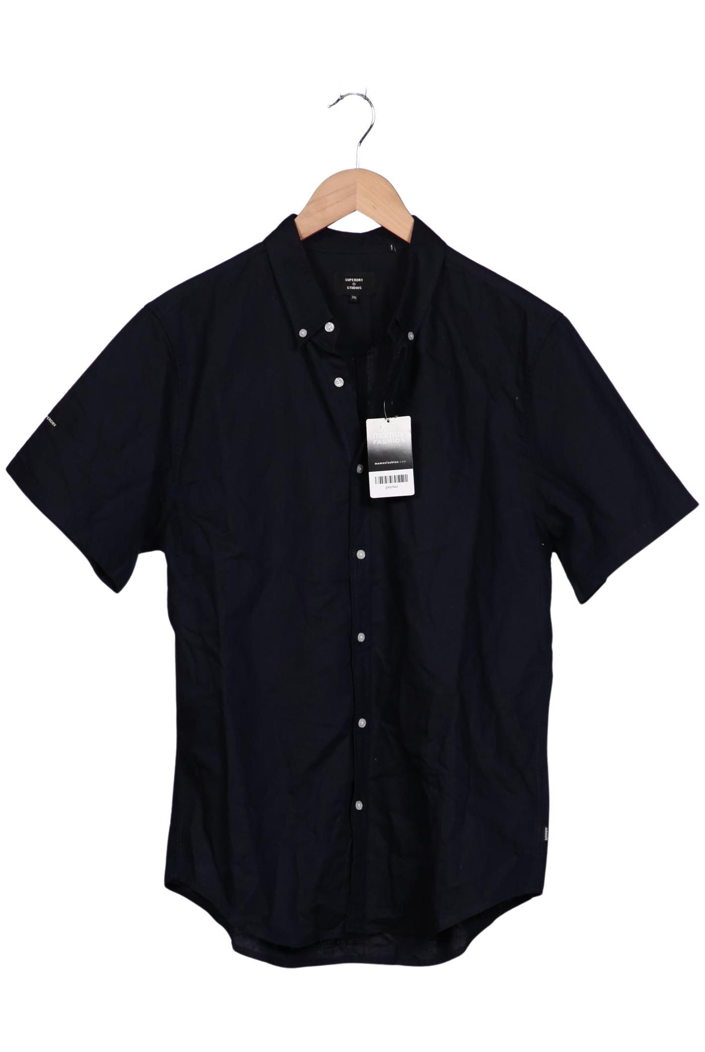 

Superdry Herren Hemd, marineblau, Gr. 56