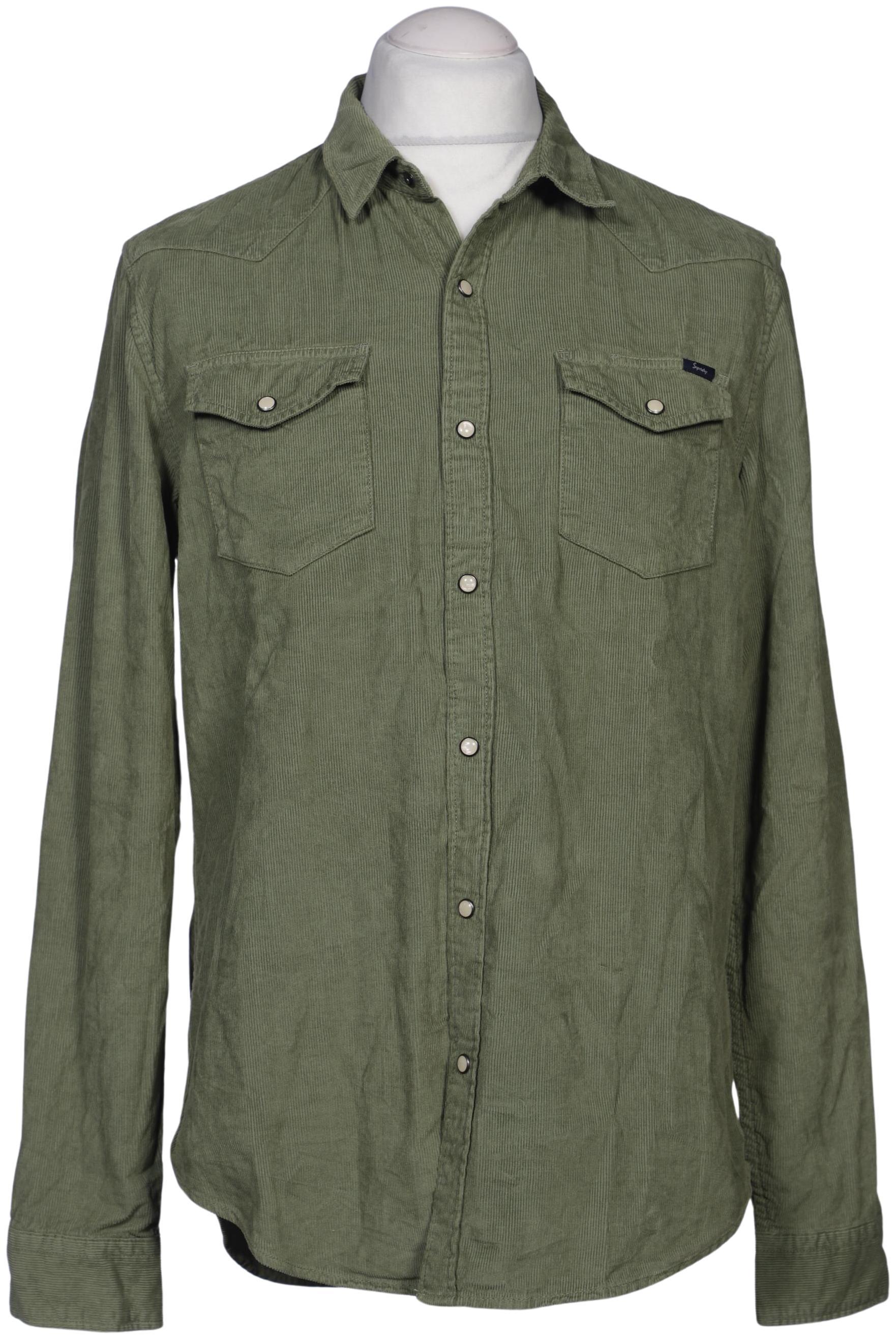 

Superdry Herren Hemd, grün, Gr. 54