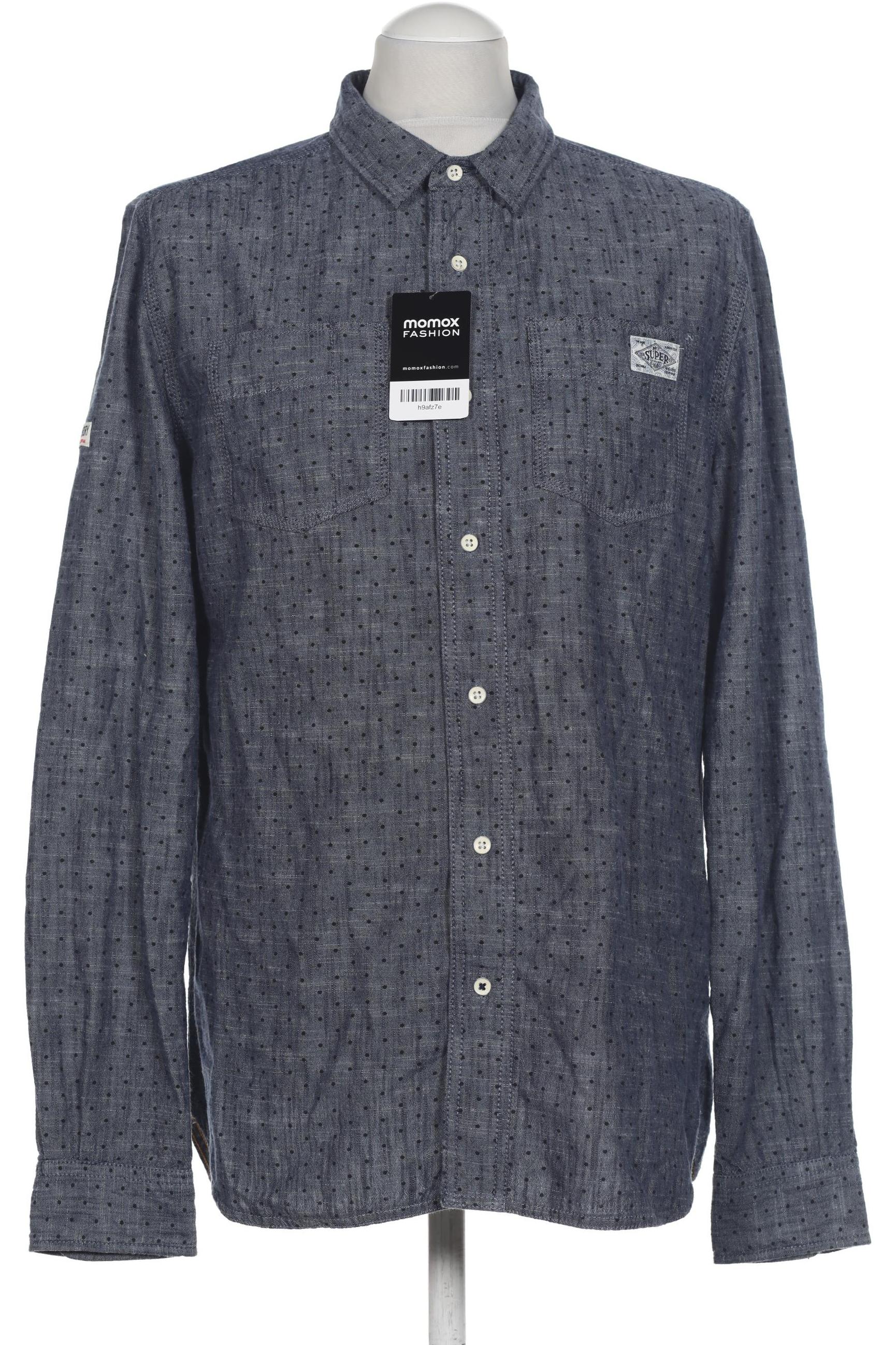 

Superdry Herren Hemd, marineblau