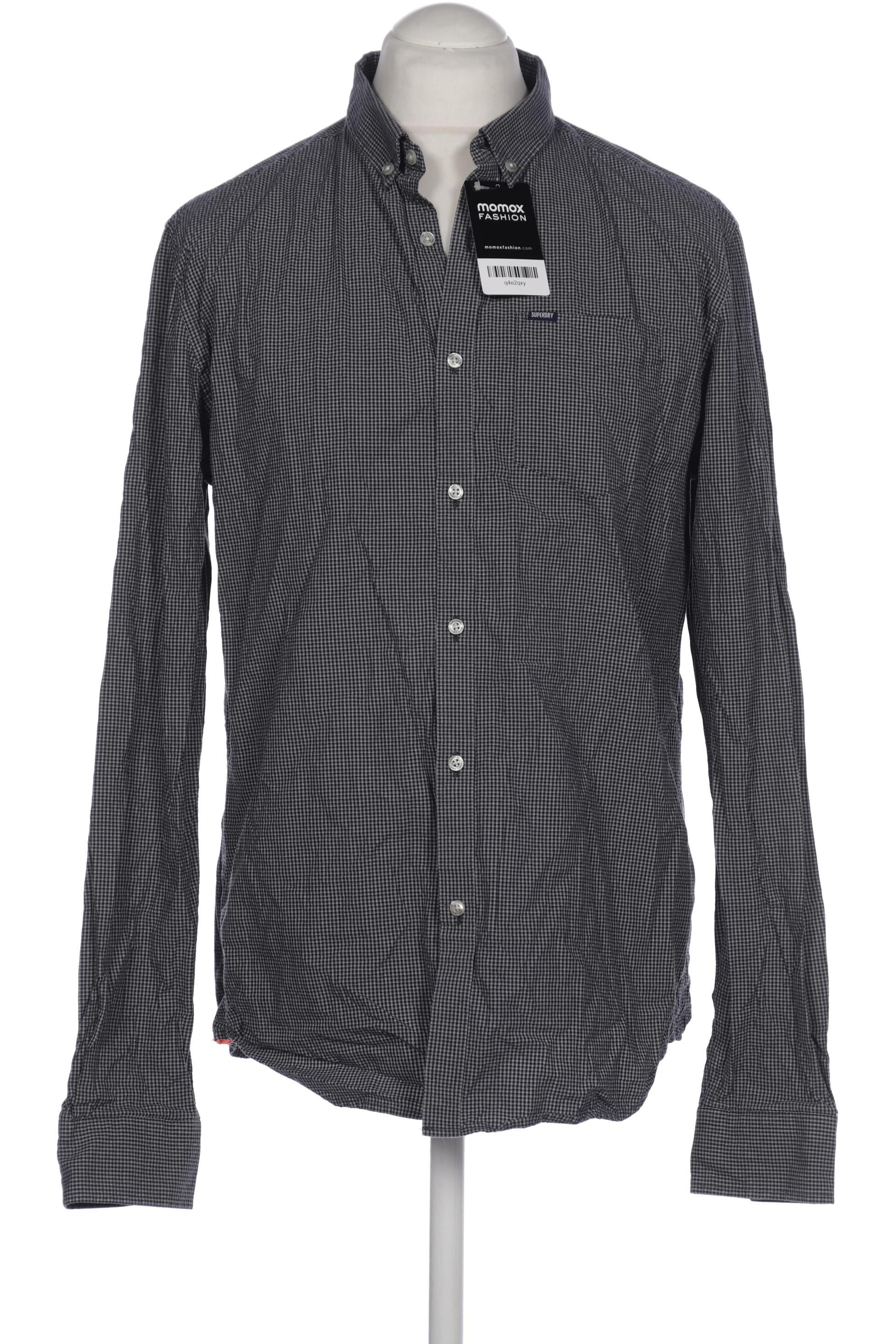 

Superdry Herren Hemd, schwarz, Gr. 54